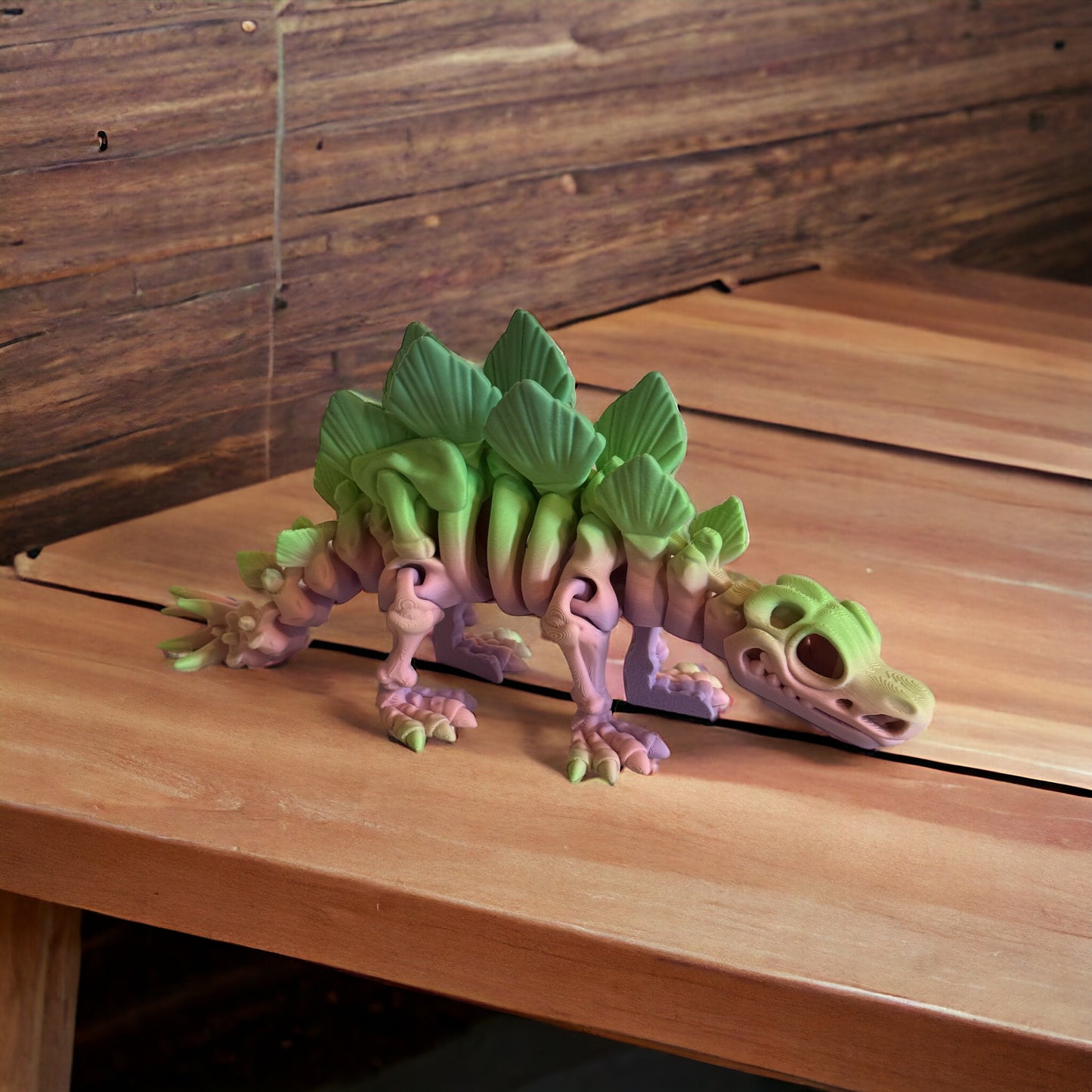 Roar into Adventure with Our Customizable 3D Printed Stegosaurus Dinosaur