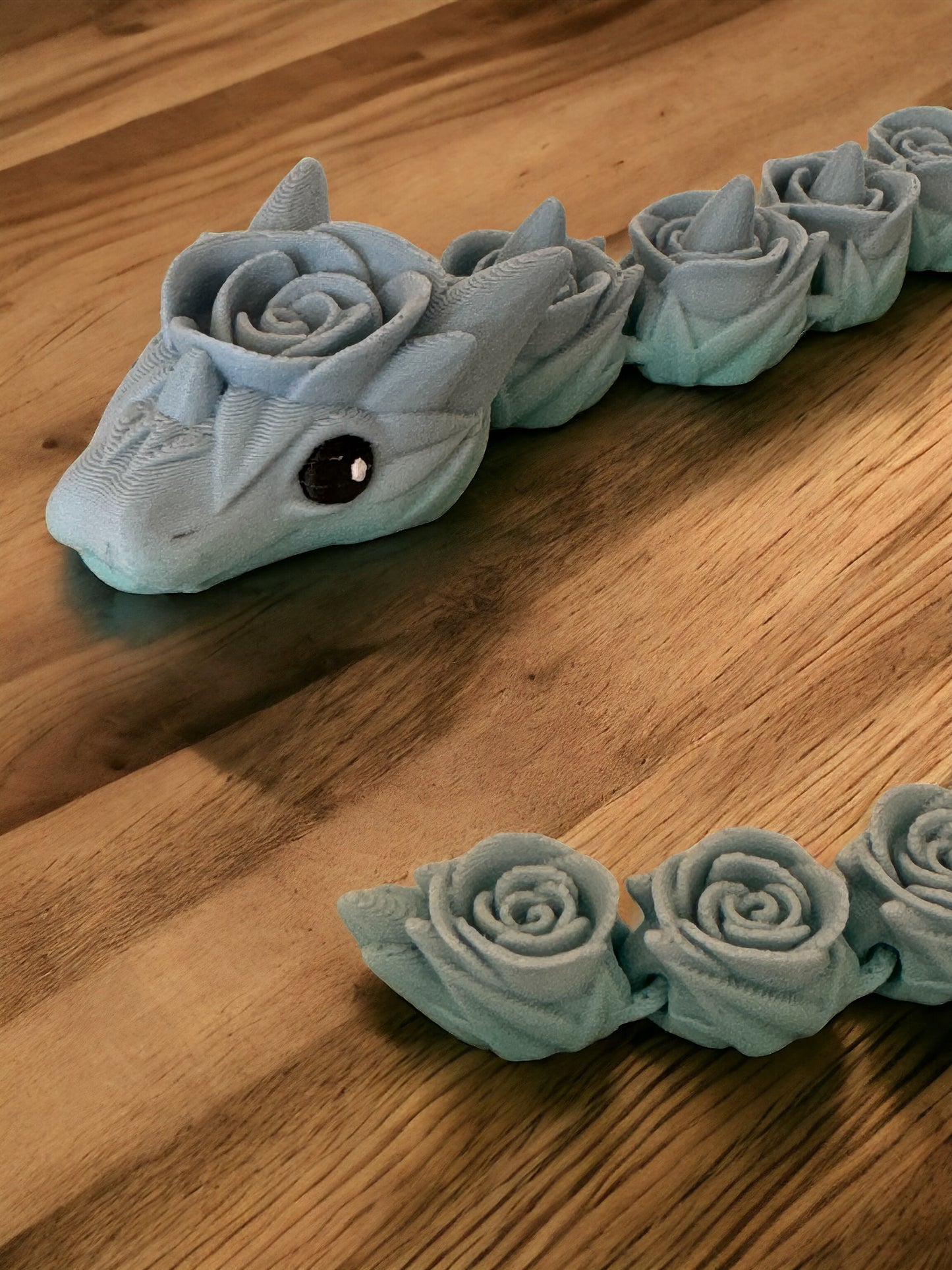 Unleash Your Creativity with Our Customizable 3D Printed Snake with Roses