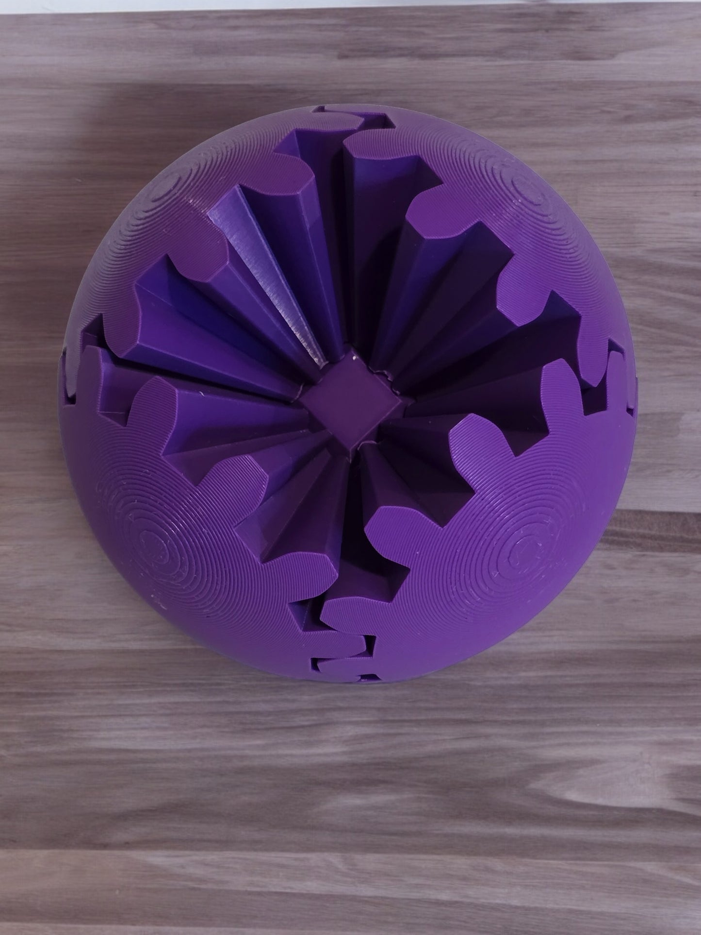 Unique 3D Printed Gear Ball Fidget Toy – Perfect Stress Reliever & Desk Accessory