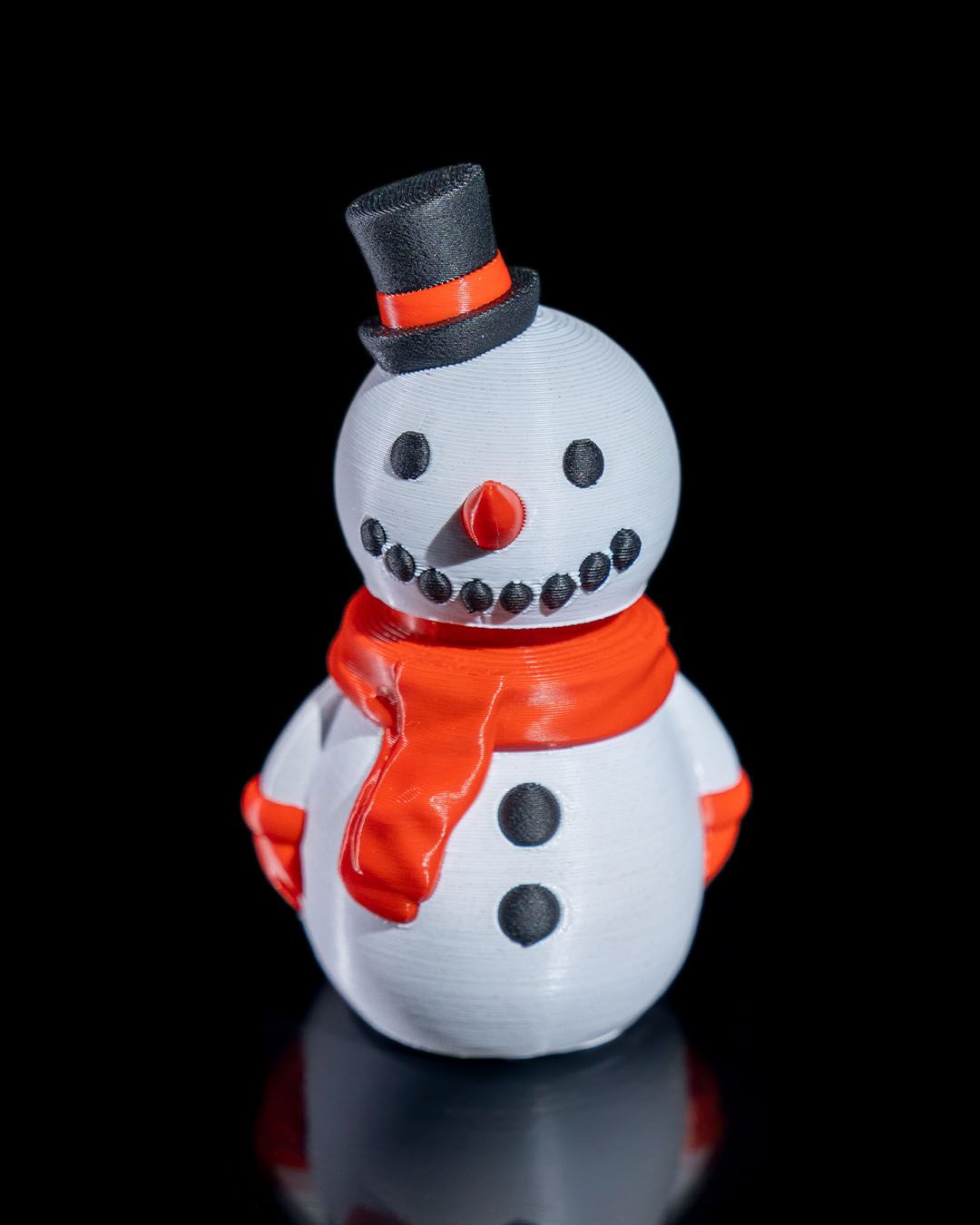 Christmas xmas Snowman SnowAlien inspired Paint Kit | SnowAlien, 3D Printed, Art, Craft, Gift, Gaming, Snowman