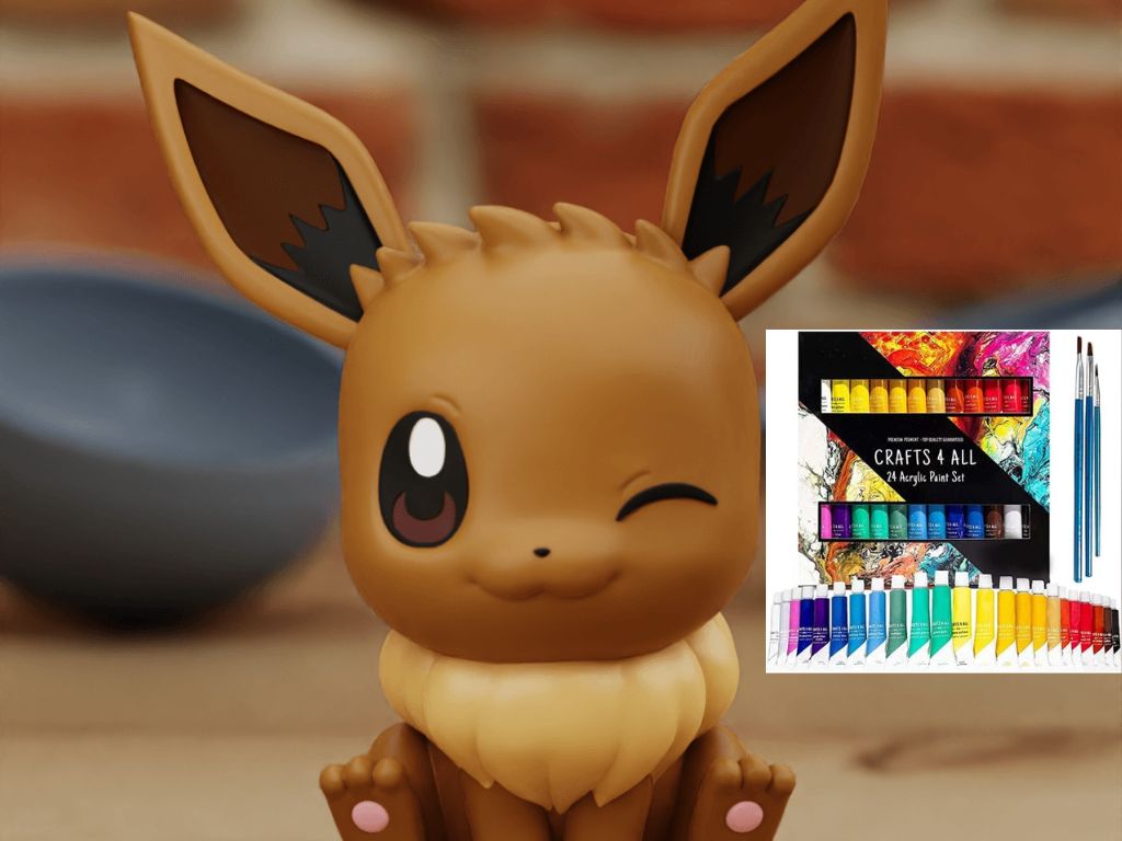 Pokemon inspired Paint Kit | Pokemon, 3D Printed, Art, Craft, Gift, Gaming, Pokemon