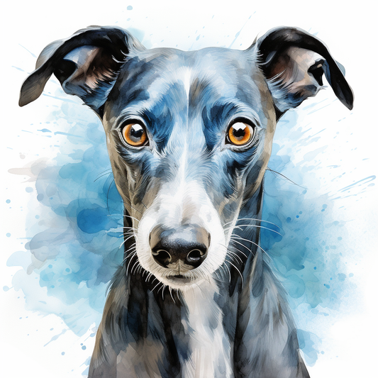Greyhound Card - Personalised Greyhound Card