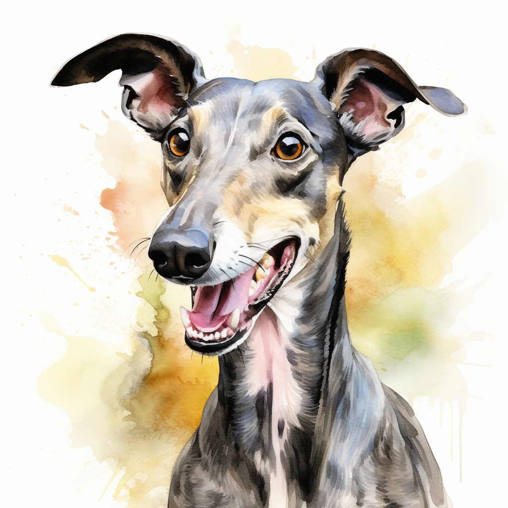 Greyhound Card - Personalised Greyhound Card