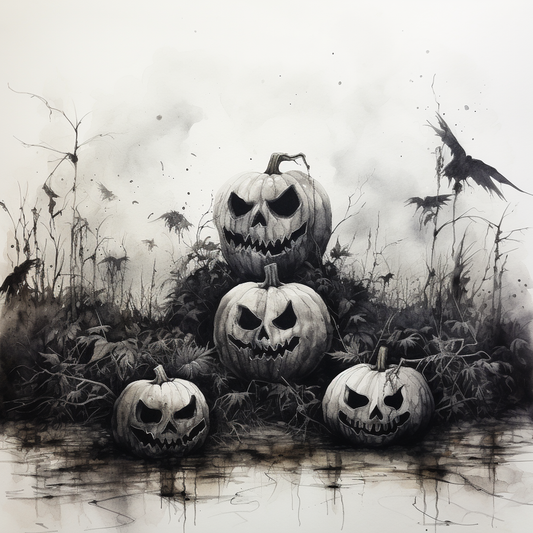 Happy Halloween Card - Personalised Happy Halloween Card - Halloween Card for Nan/Grandma/Auntie/Uncl