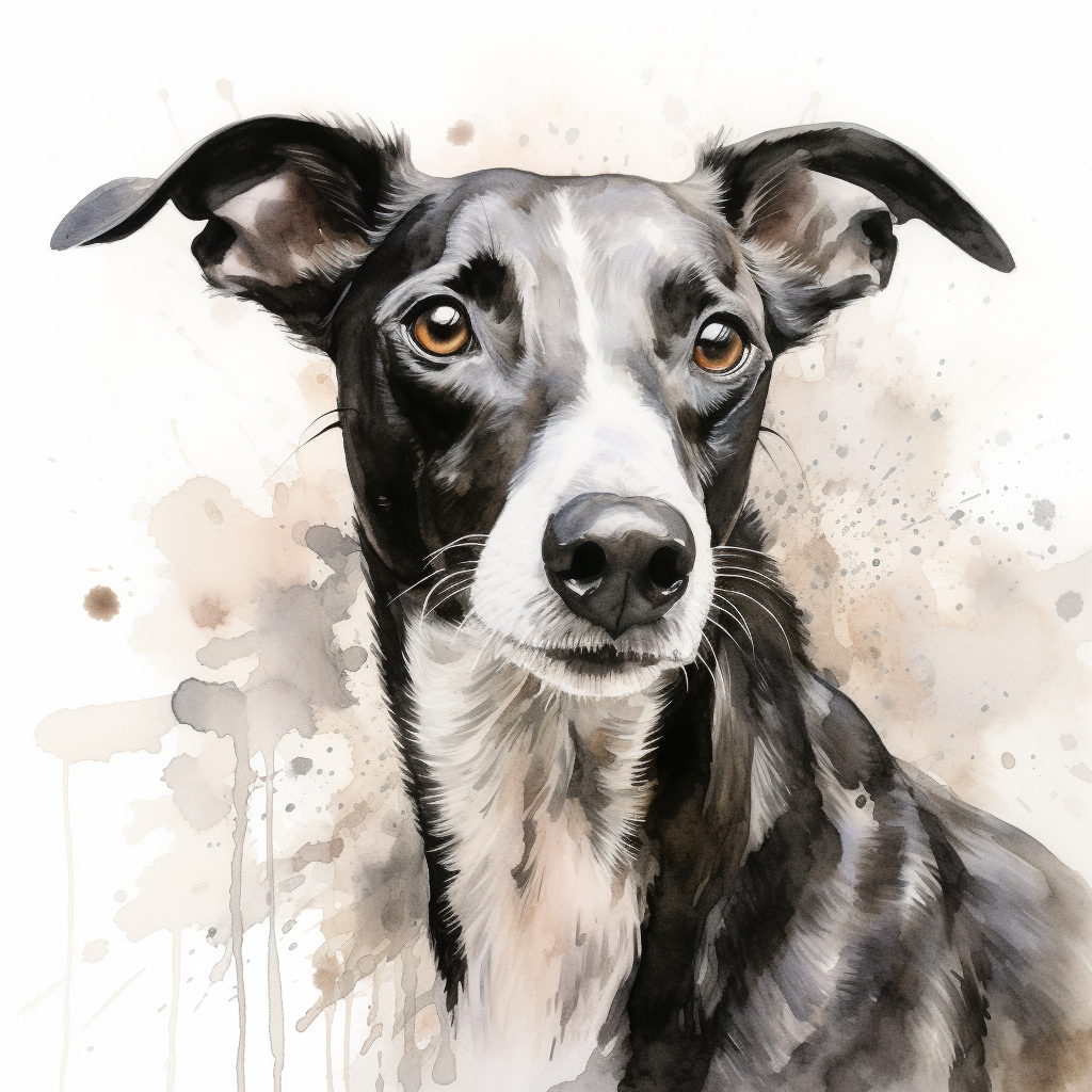 Greyhound Card - Personalised Greyhound Card