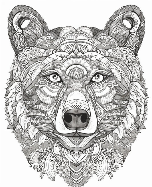 Art Therapy Anti-Stress Colouring Book: Anti-Stress Book 64 images