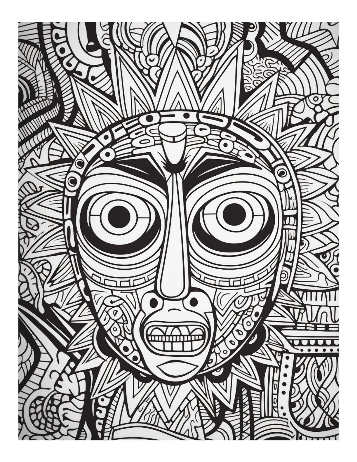 Art Therapy Anti-Stress Colouring Book: Anti-Stress Book 64 images