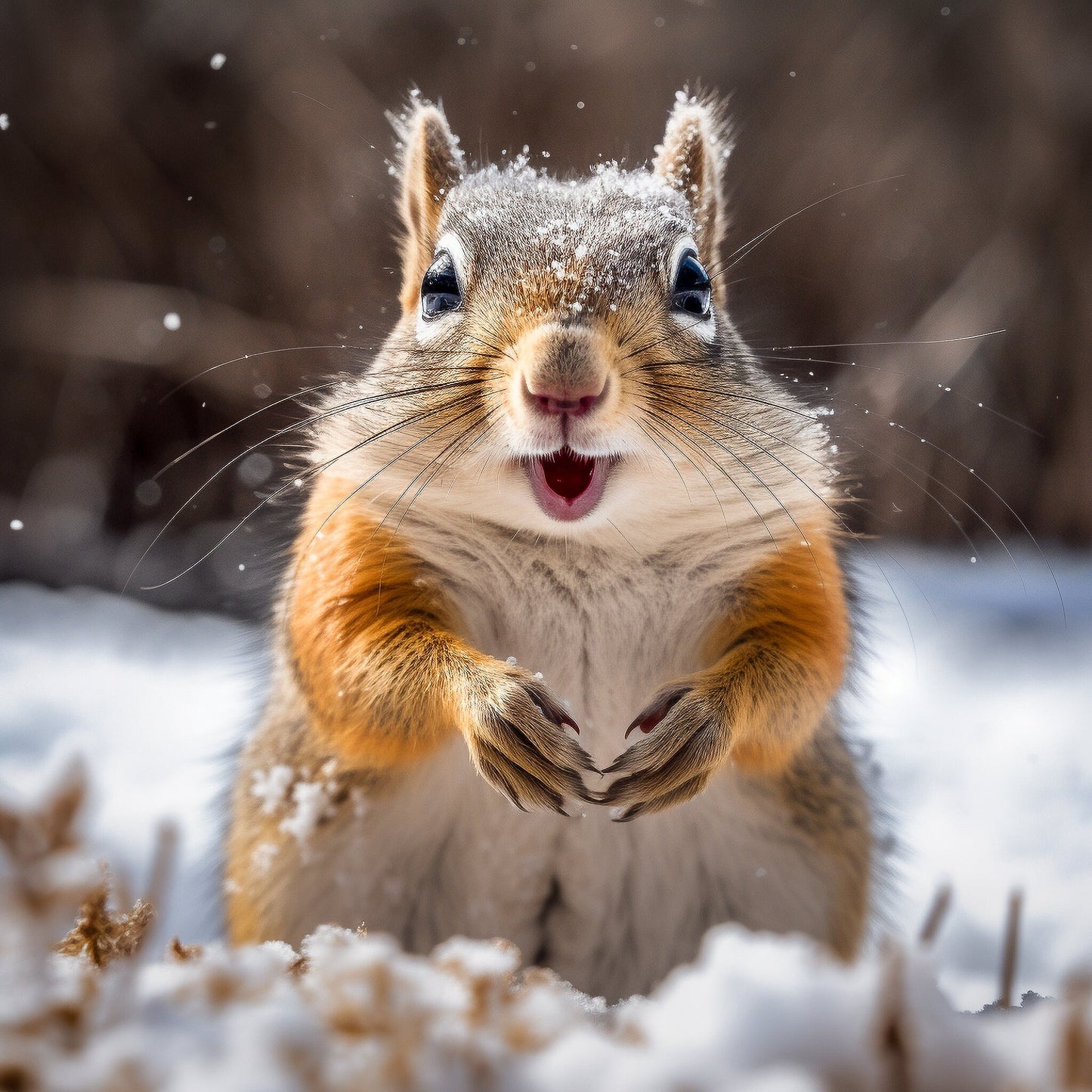 Majestic." 14 x AI Digital Award - nature photo animal photo, funniest nature photo of the year Comedy Wildlife Photography art decor