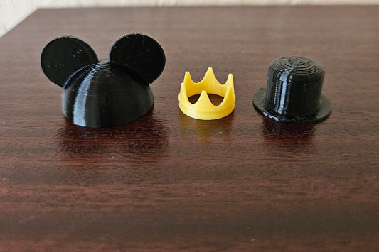 Premium Sea Urchin Hats High Quality Multi Set Mouse, Crown, Top Hat Petg filament uk