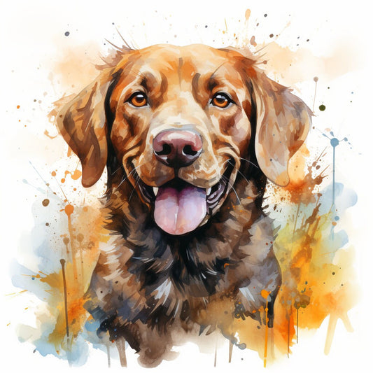 Majestic 10 x Print Watercolour Labrador Retriever art Labrador Retriever print Labrador Retriever watercolour Labrador Retriever home decor