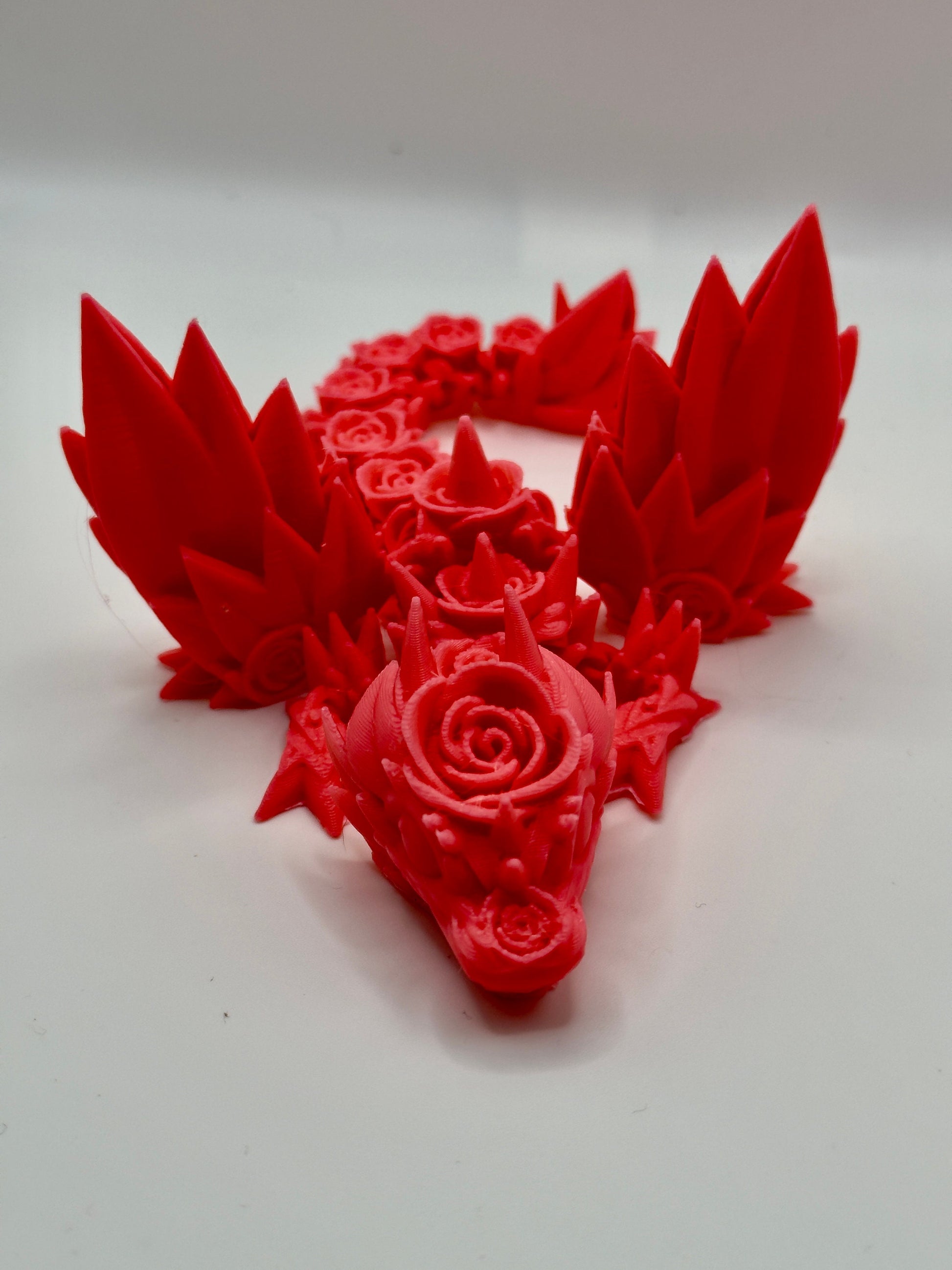 Embrace Enchantment with our Articulated 3D printed Baby Gemstone Dragon!