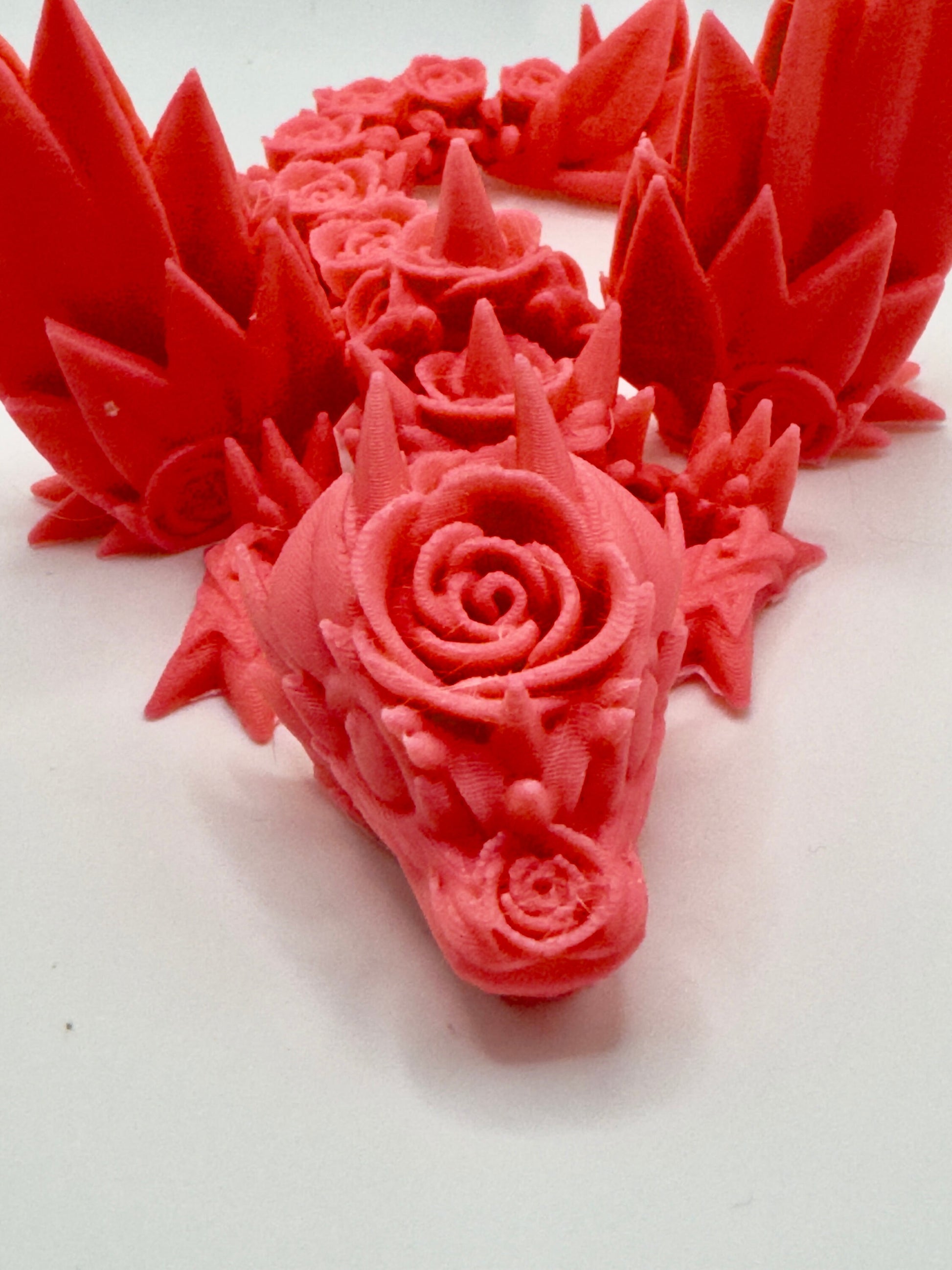 Embrace Enchantment with our Articulated 3D printed Baby Gemstone Dragon!