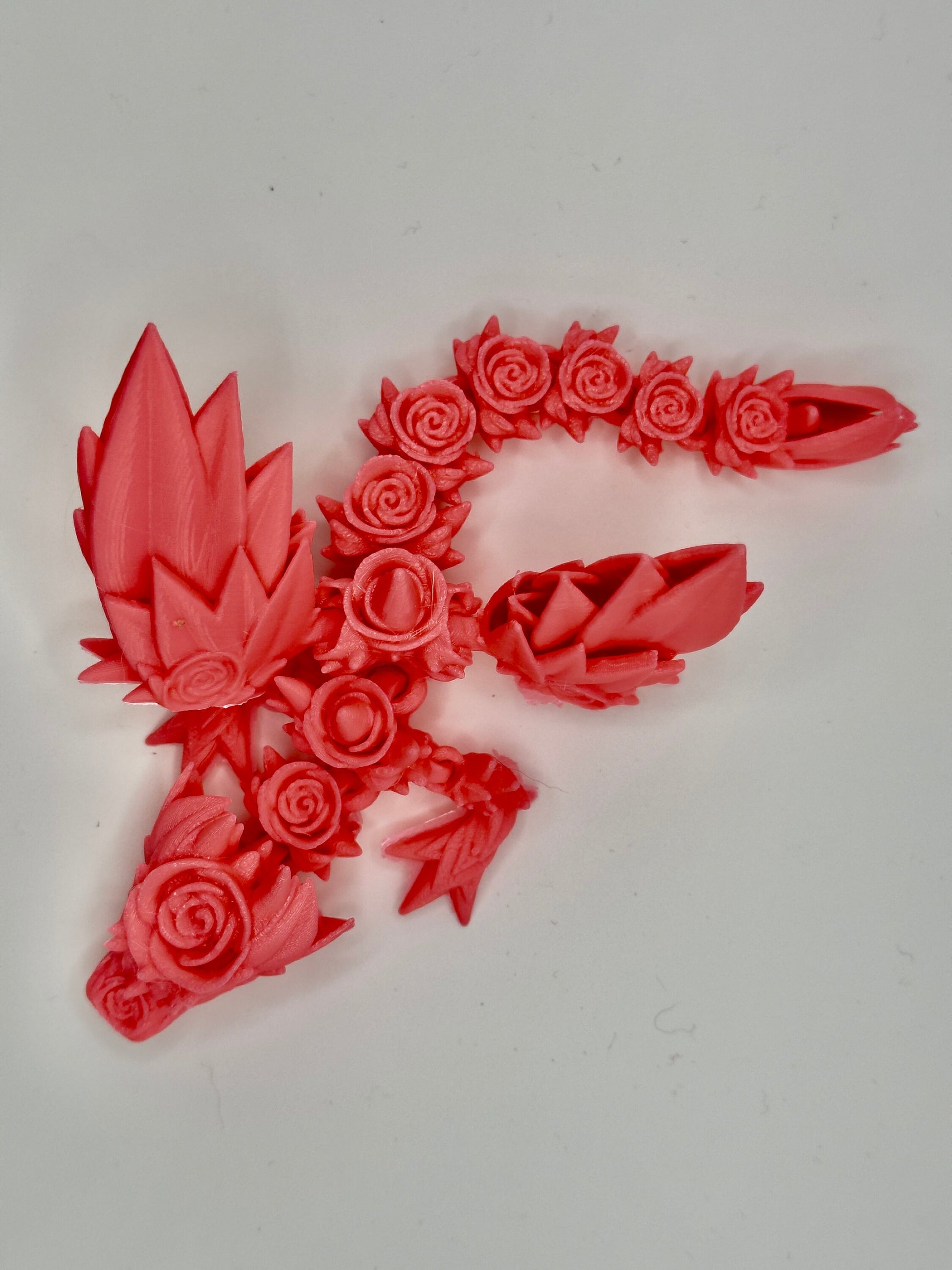 Embrace Enchantment with our Articulated 3D printed Baby Gemstone Dragon!