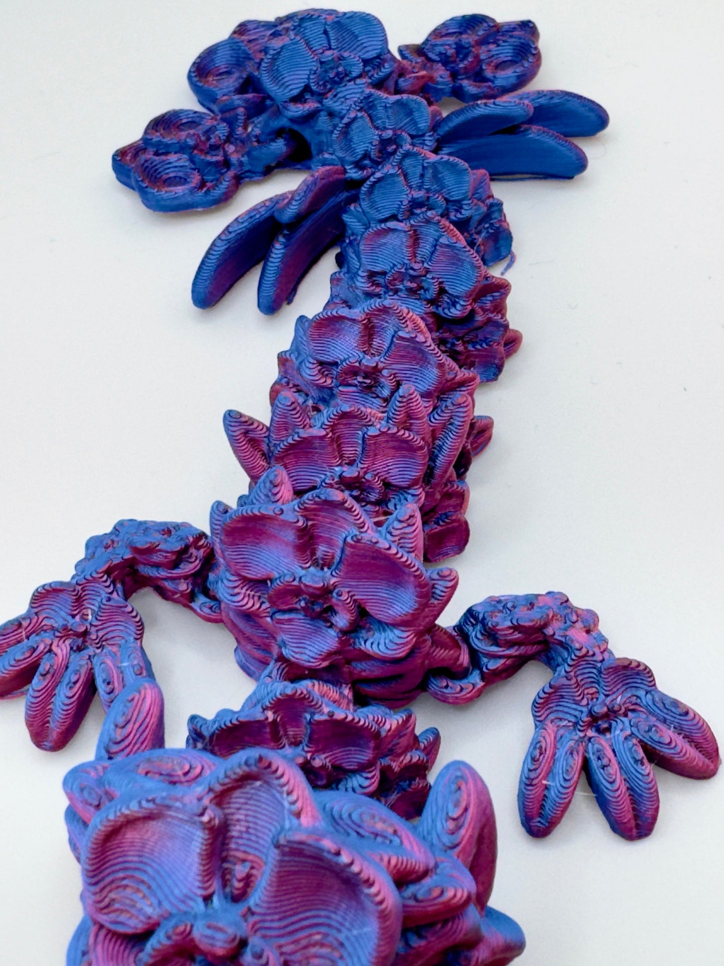 Articulated Baby Dragon, 3D Printed Cinderwing Design