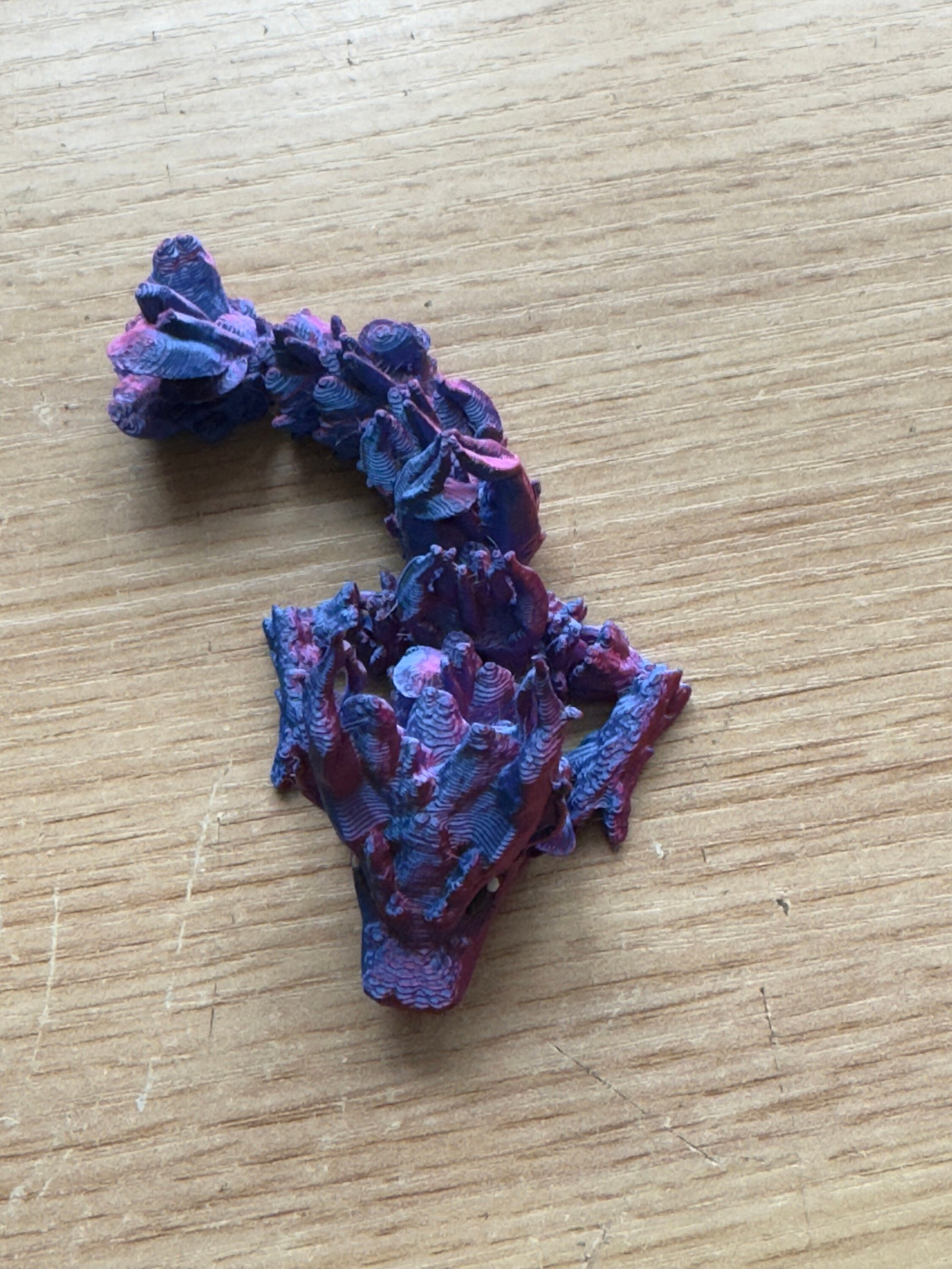 Embrace Enchantment with our Articulated Baby Gemstone Dragon!