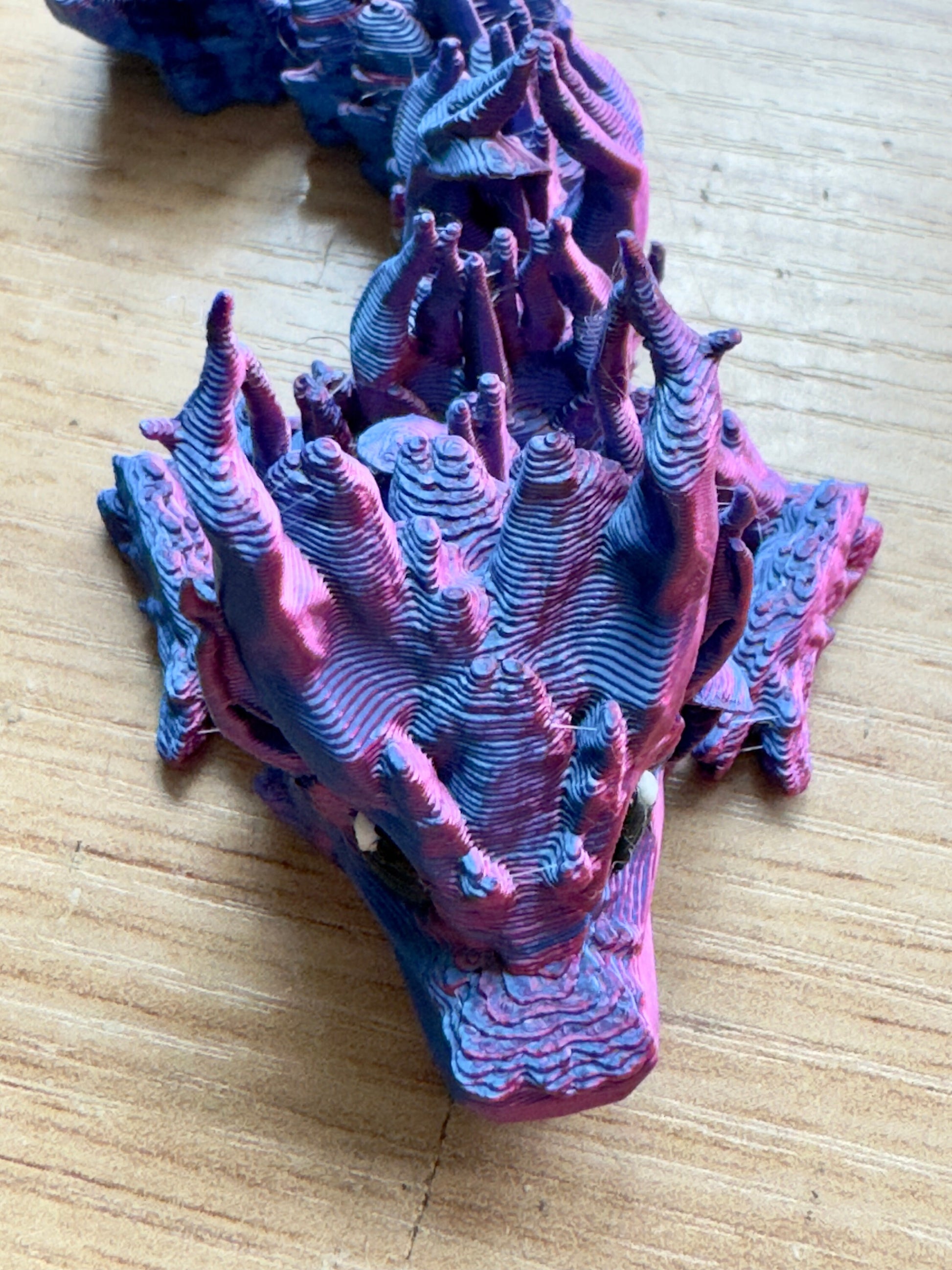 Embrace Enchantment with our Articulated Baby Gemstone Dragon!