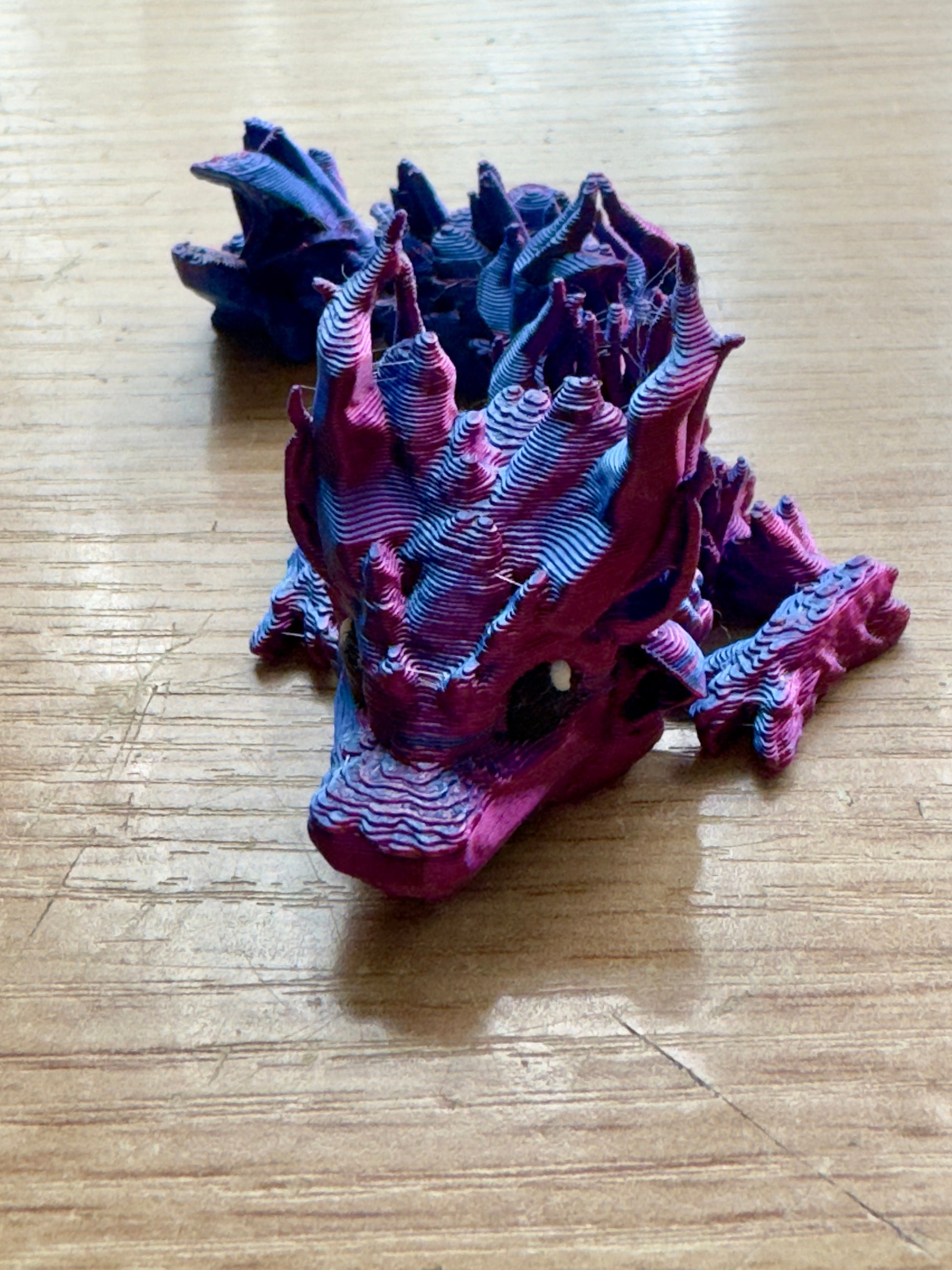 Embrace Enchantment with our Articulated Baby Gemstone Dragon!