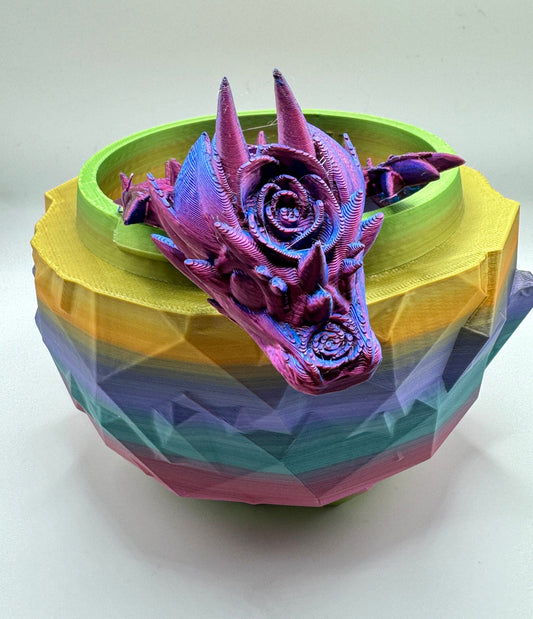 Mystery Dragon and Dragon Egg - Choose your style and sizes - 80+ Colors