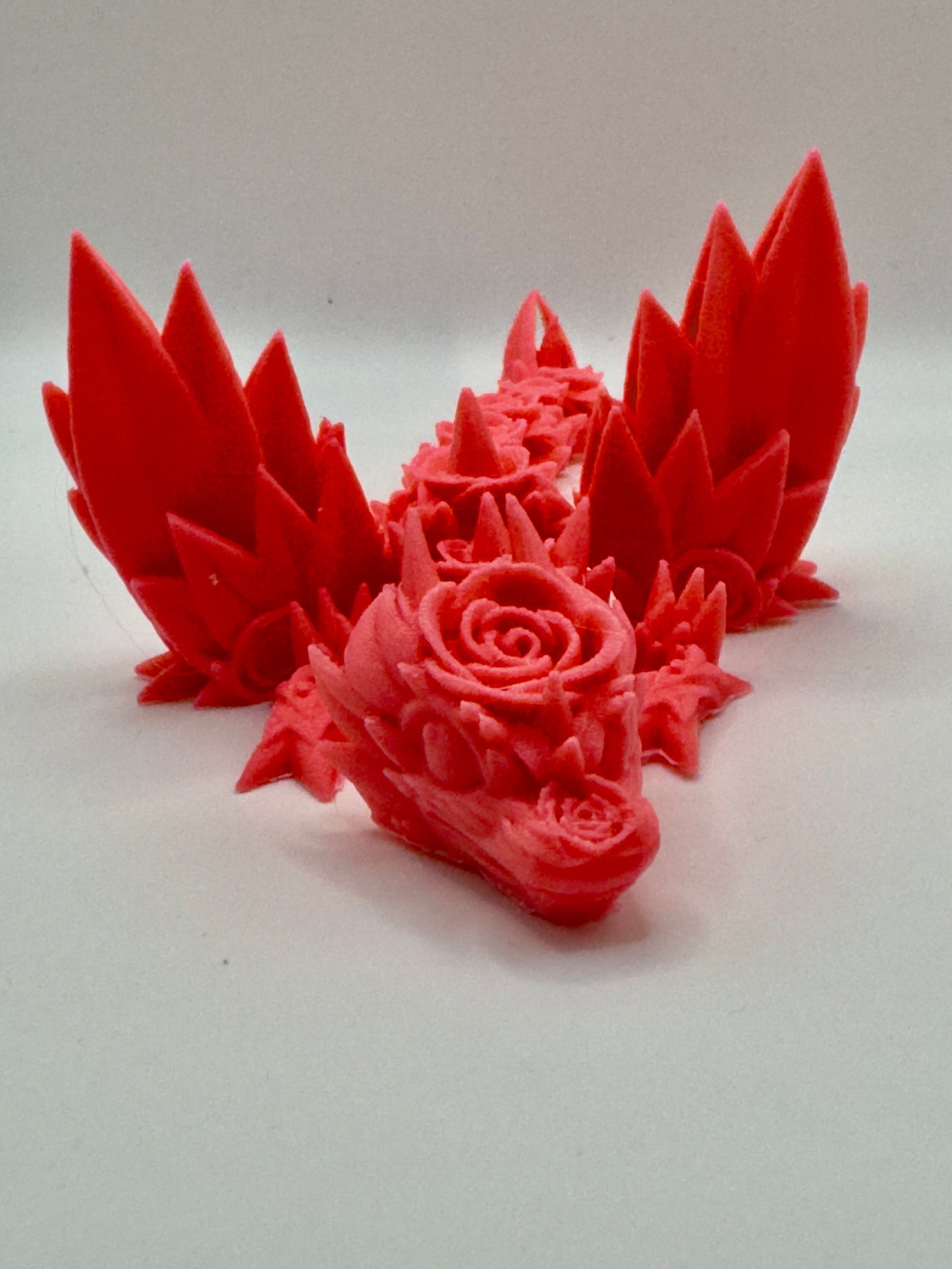 Embrace Enchantment with our Articulated 3D printed Baby Gemstone Dragon!