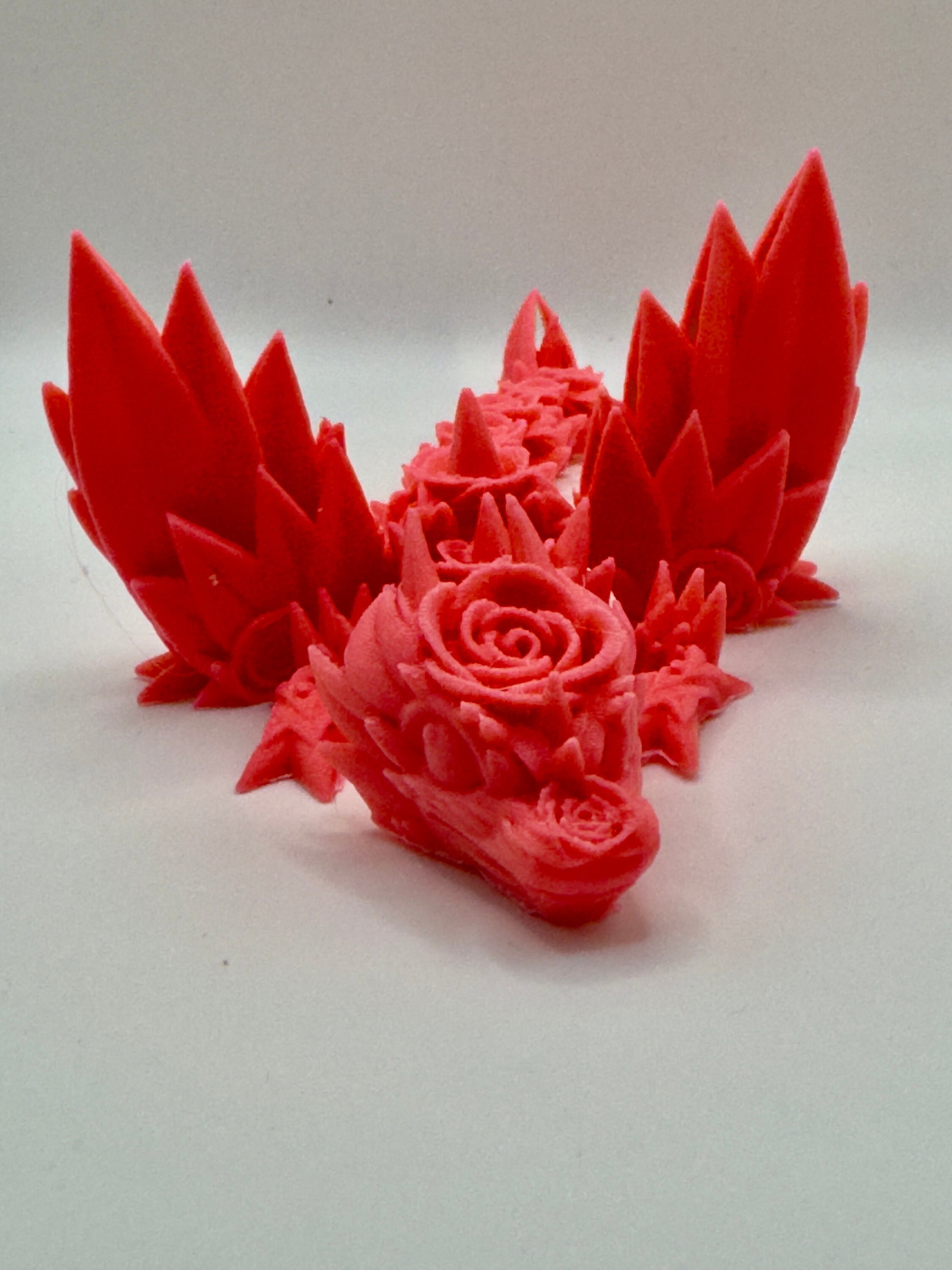 Embrace Enchantment with our Articulated 3D printed Baby Gemstone Dragon!