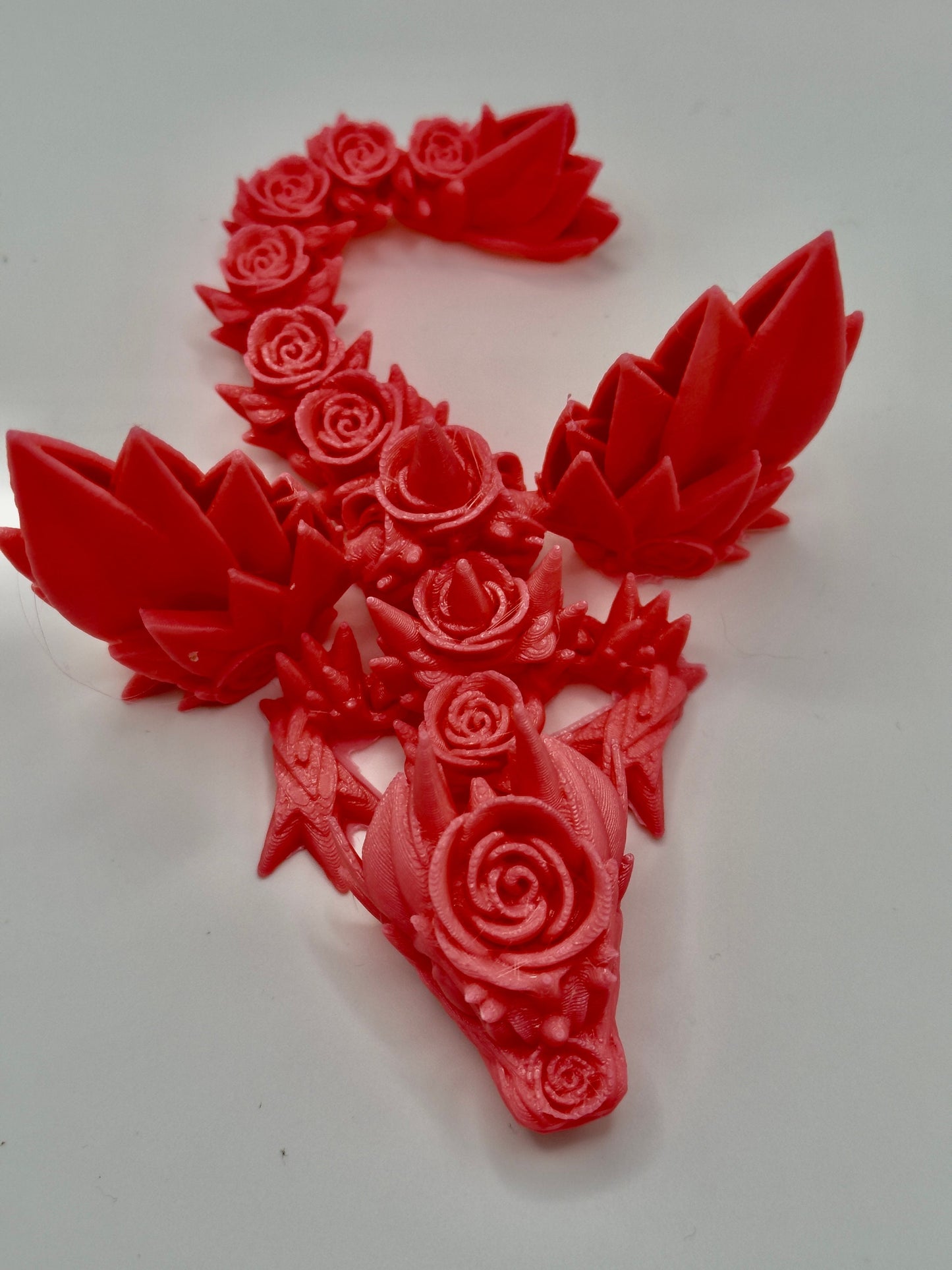 Embrace Enchantment with our Articulated 3D printed Baby Gemstone Dragon!