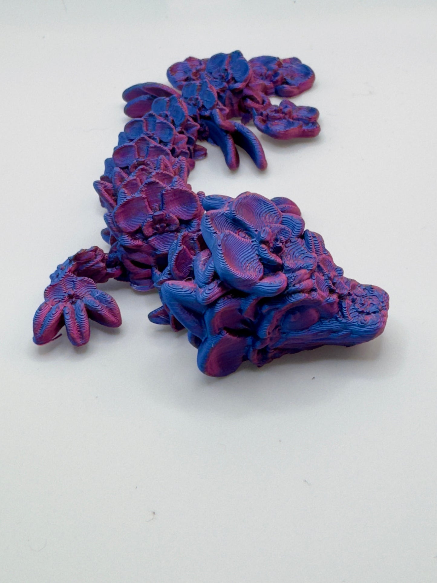 Articulated Baby Dragon, 3D Printed Cinderwing Design