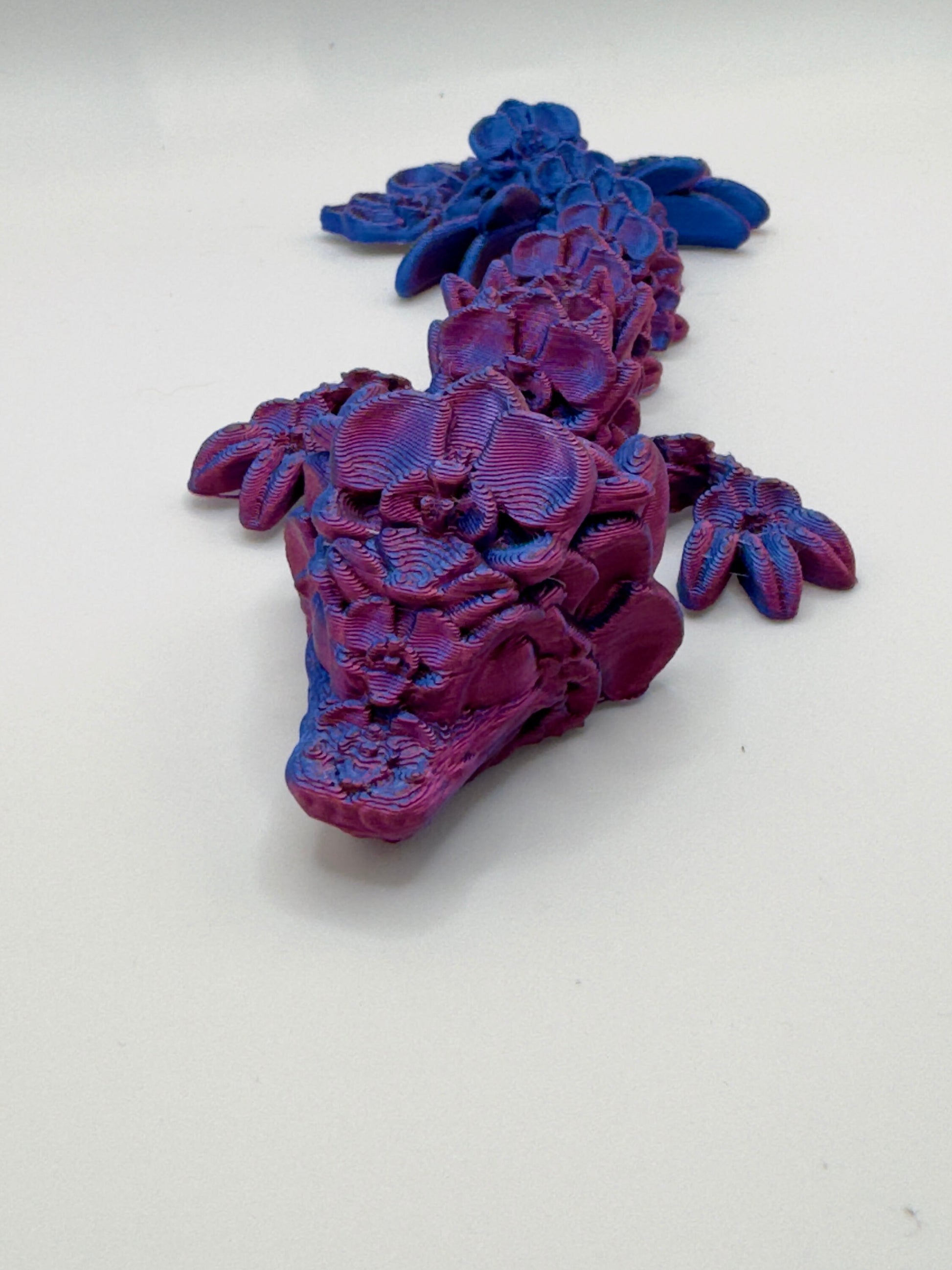 Articulated Baby Dragon, 3D Printed Cinderwing Design