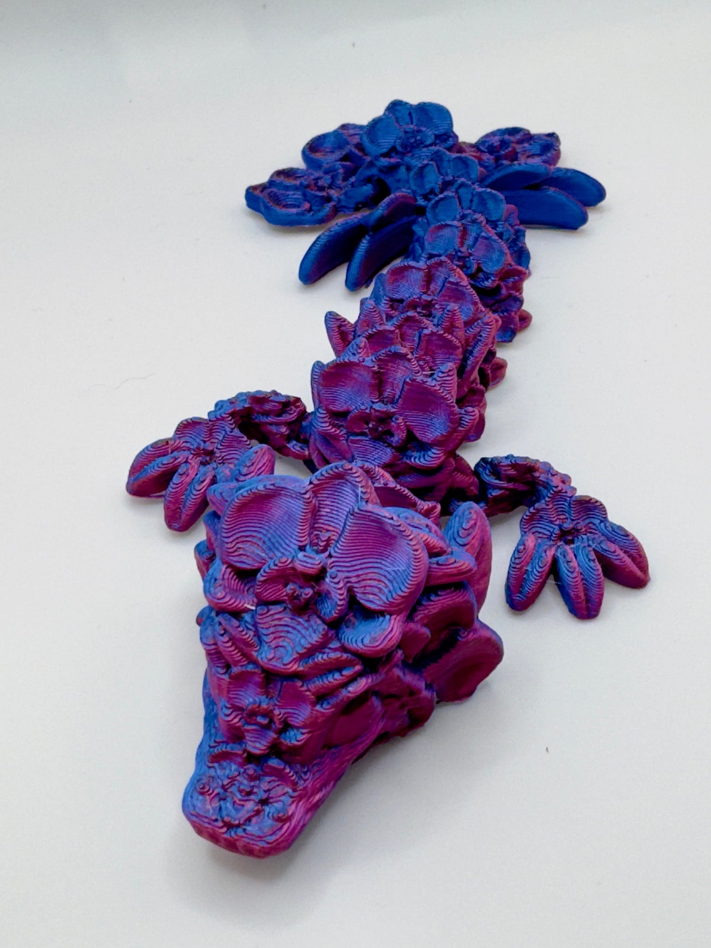 Articulated Baby Dragon, 3D Printed Cinderwing Design