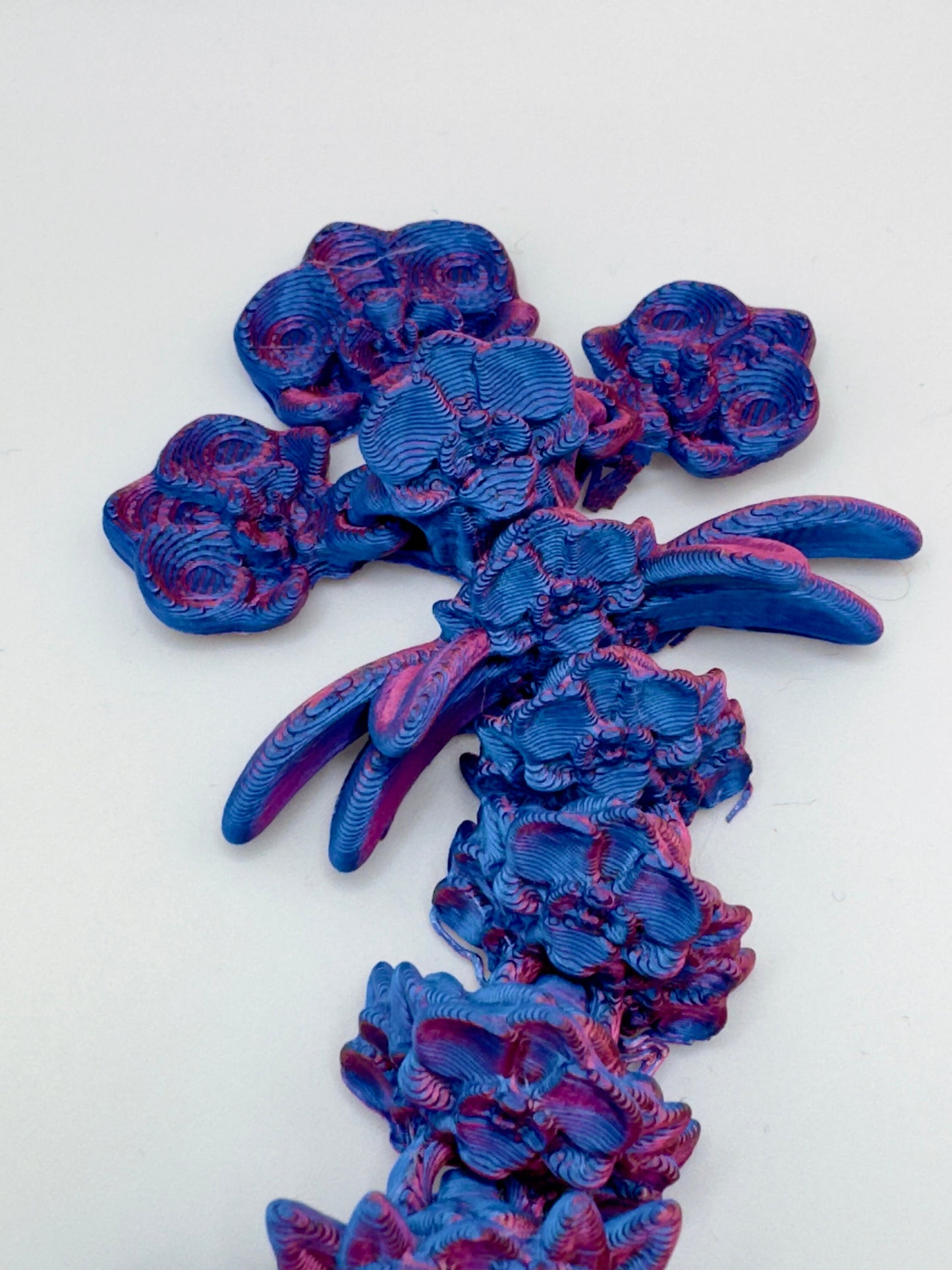 Articulated Baby Dragon, 3D Printed Cinderwing Design