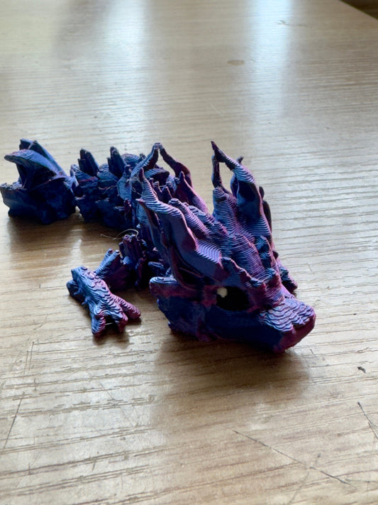 Embrace Enchantment with our Articulated Baby Gemstone Dragon!