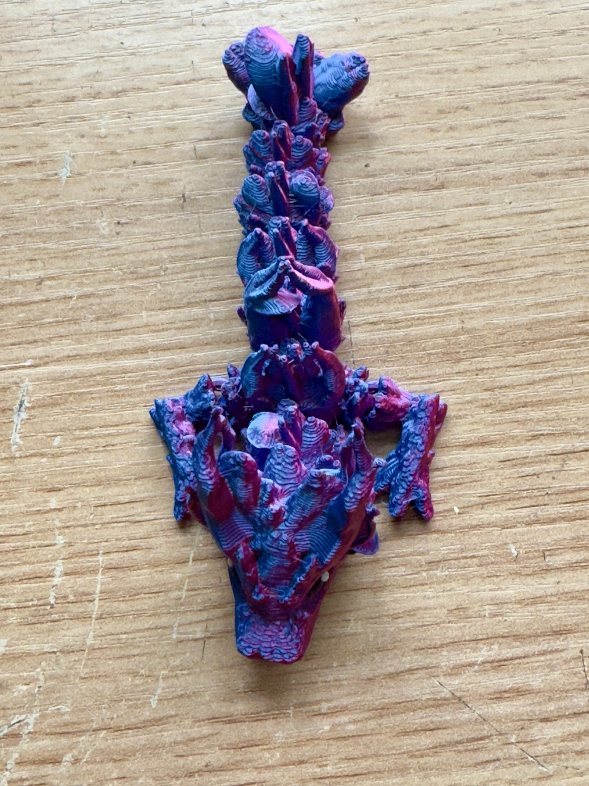 Embrace Enchantment with our Articulated Baby Gemstone Dragon!