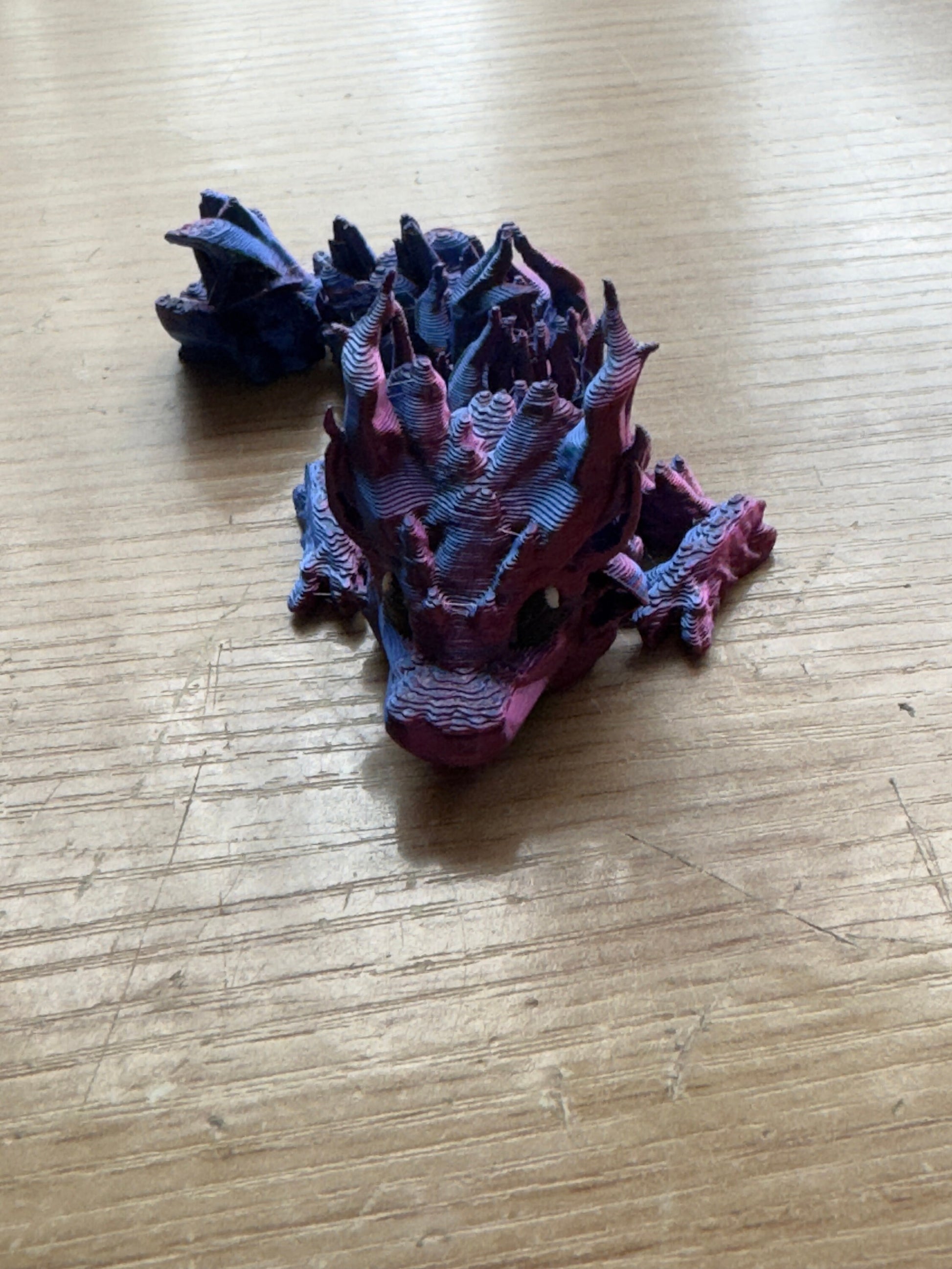 Embrace Enchantment with our Articulated Baby Gemstone Dragon!