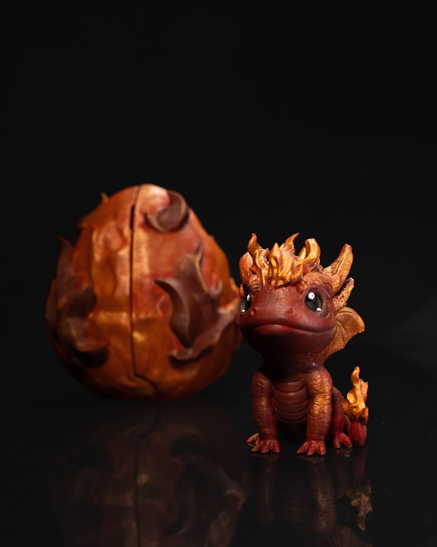 Dragon Egg - Fire | 3D Printed Dragon