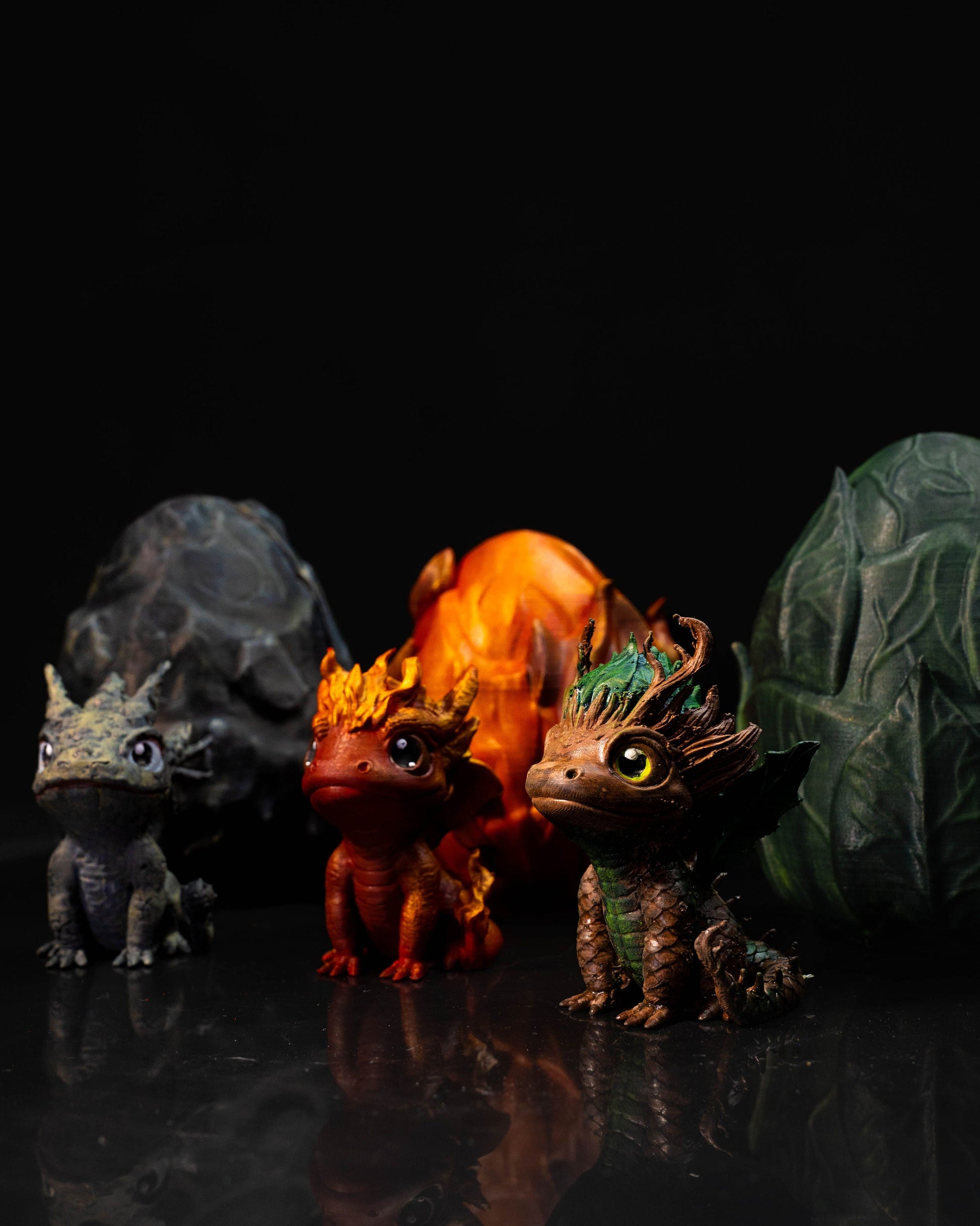 Dragon Egg - Stone | 3D Printed Dragon