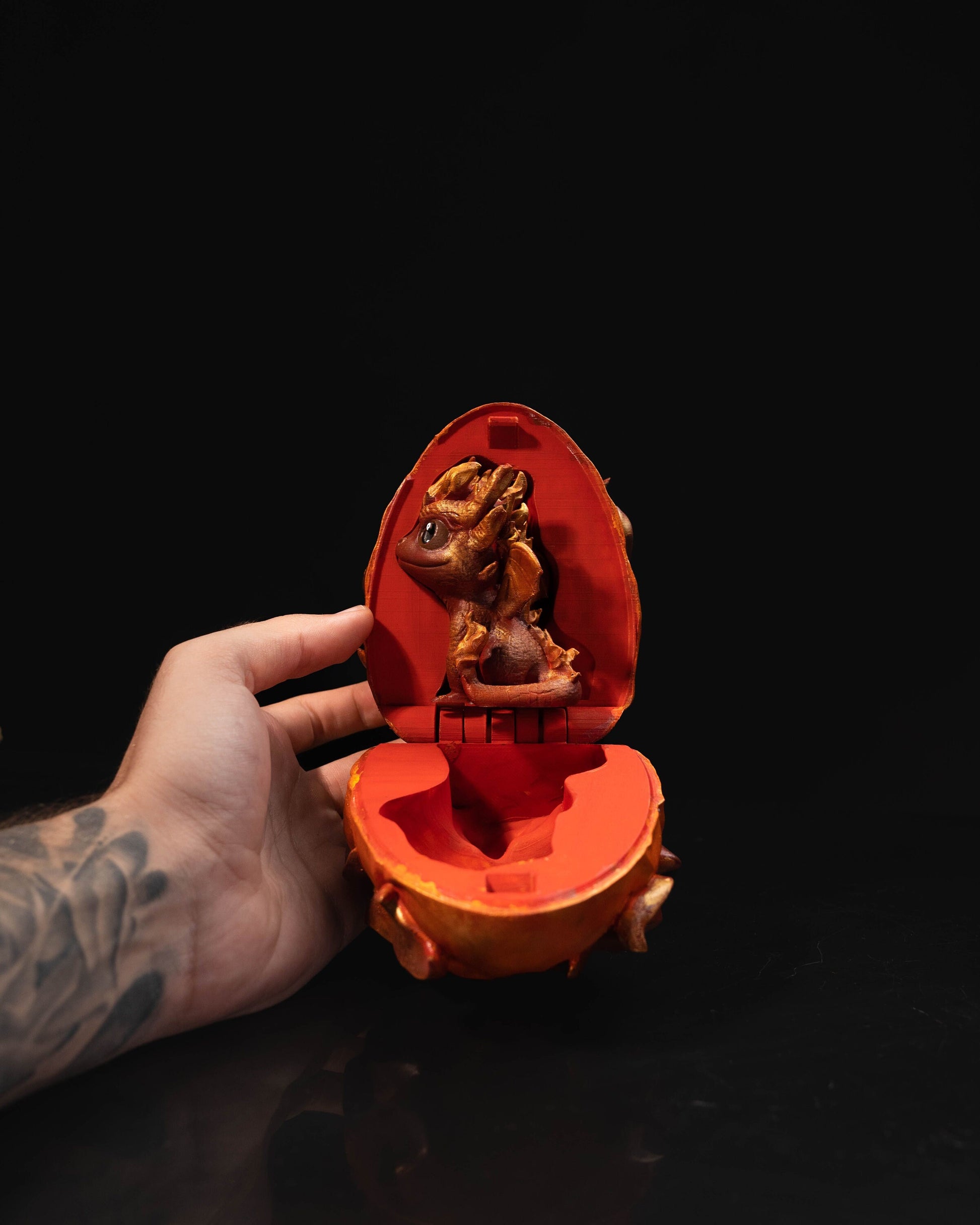 Dragon Egg - Fire | 3D Printed Dragon