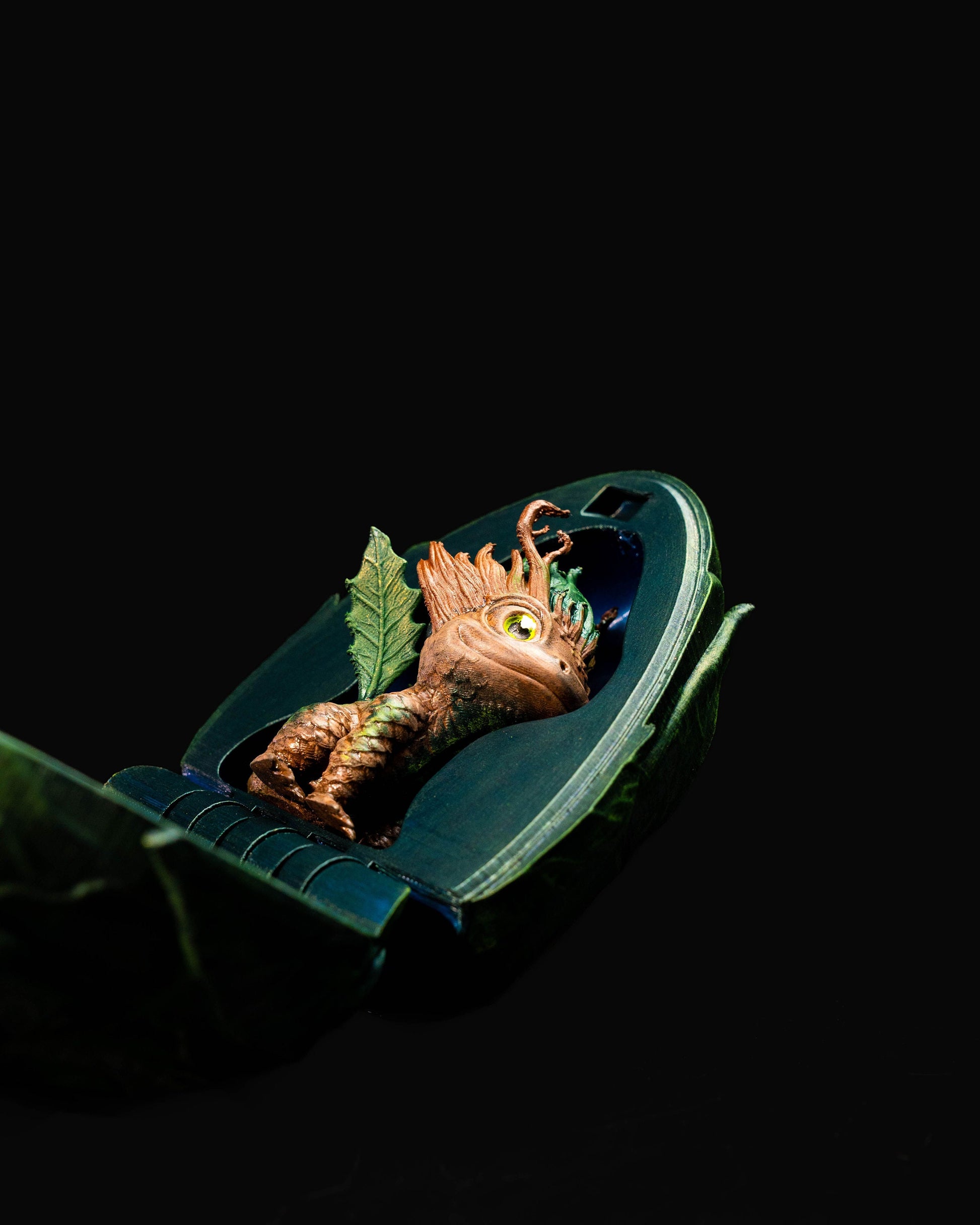 Dragon Egg - Leaf | 3D Printed Dragon