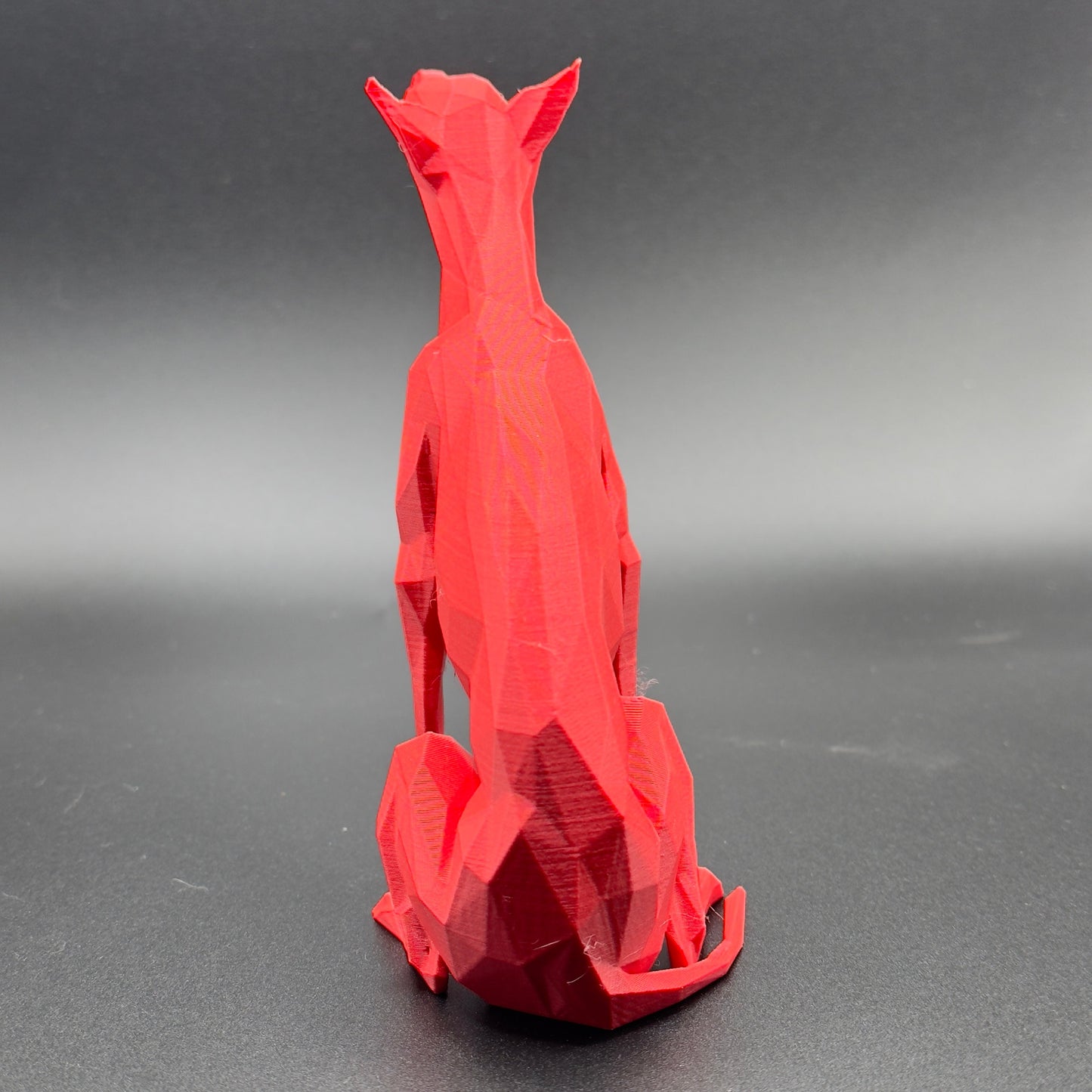 3d printed model of Whippet, Greyhound, Lurcher, Sighthound, saluki. Ears up Lightweight ornament, various colours. Stocking filler