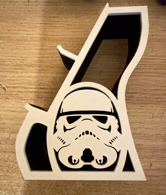 Level Up Your Gaming Setup with the 3D Stormtrooper Controller Stand!