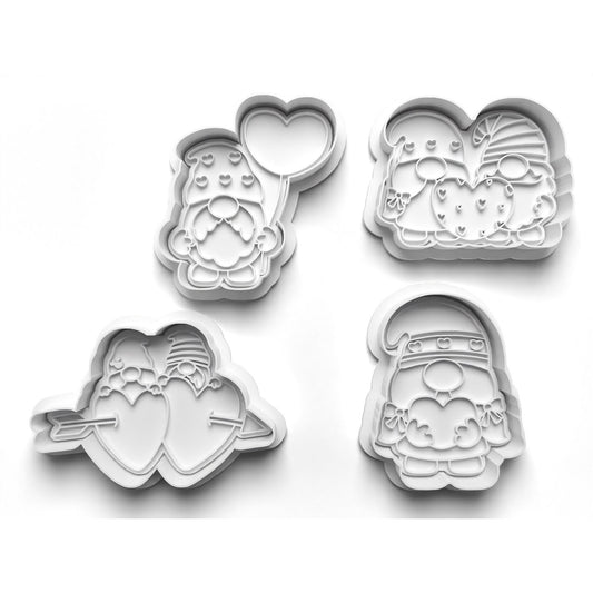 Spread Gnome Love with our Adorable Cookie Cutter Set!