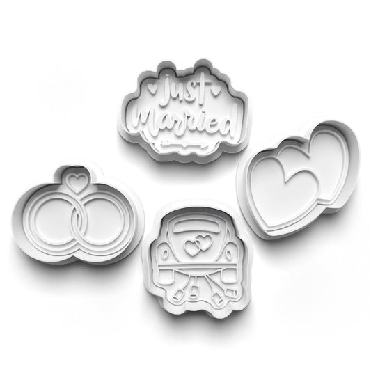 Elevate Your Celebrations with Our Wedding Cookie Cutter Set!