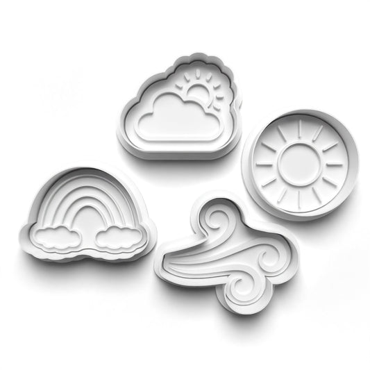 Forecast Deliciousness with Our Weather Cookie Cutter Set!