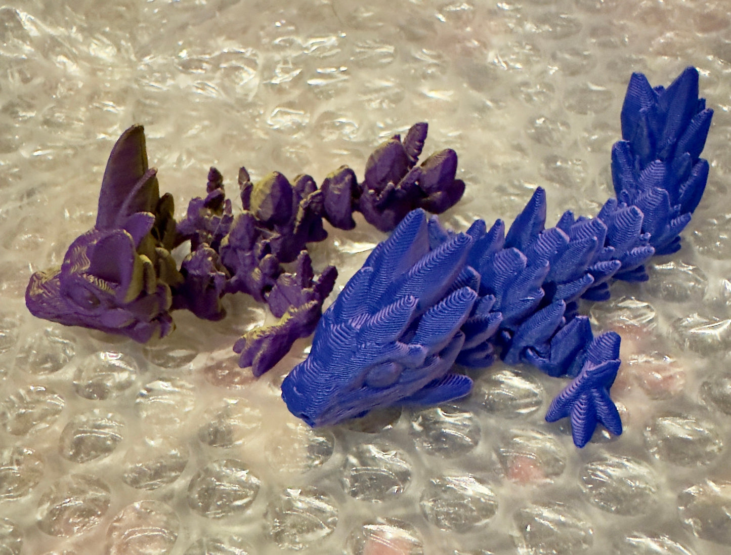 Unleash the Magic with Gemstone Tadling 3D Printed Baby Dragon - Handcrafted Enchantment from the UK!