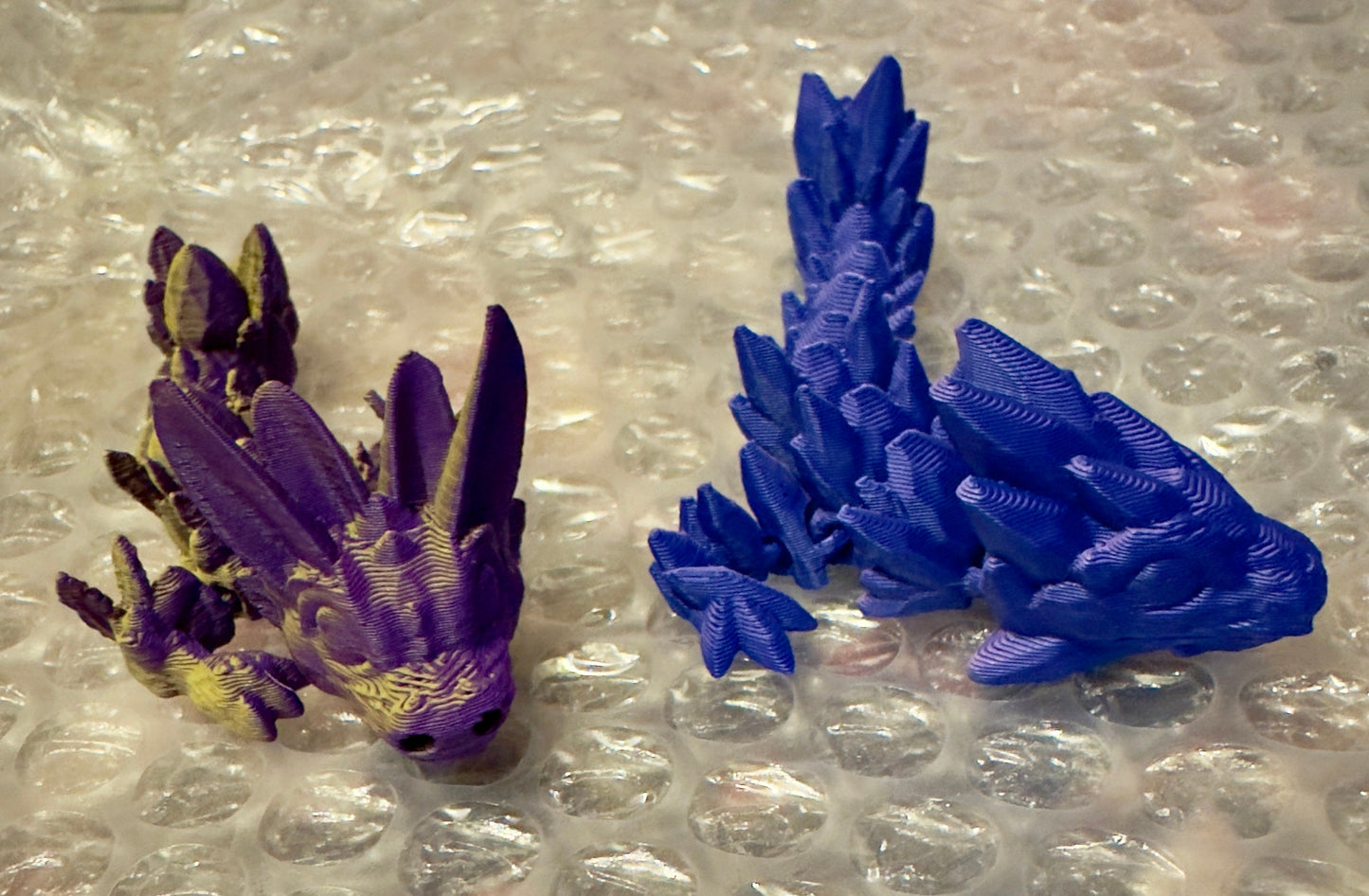 Unleash the Magic with Gemstone Tadling 3D Printed Baby Dragon - Handcrafted Enchantment from the UK!