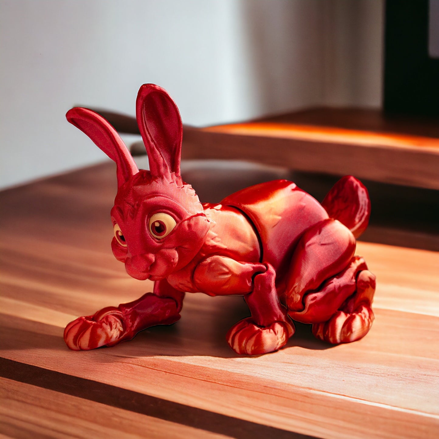 Easter Bunnies - Cute Articulated - Flexible Sensory Rabbit Toy - Fidget