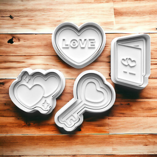 Elevate Your Baking with Love: Introducing Our 3D Printed Love Cookie Cutters! 0530