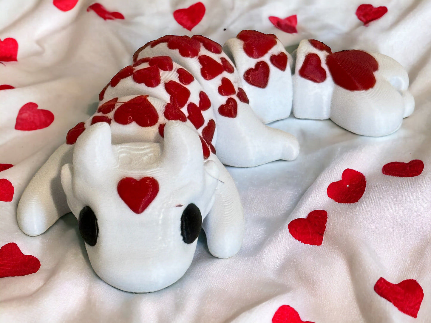 Unleash the Magic of Love with Our 3D-Printed Valentine Dragon!