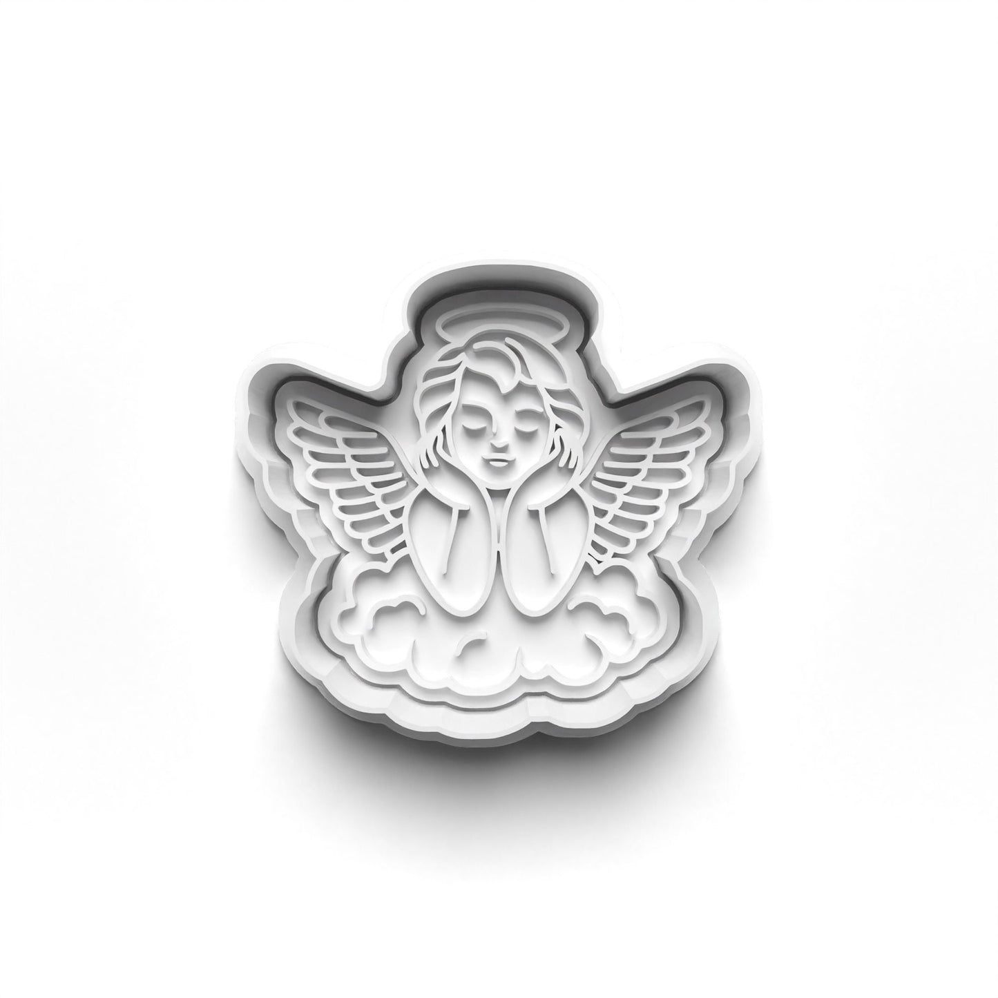 Elevate Your Baking to Angelic Heights with Our Angel Cookie Cutter Set!