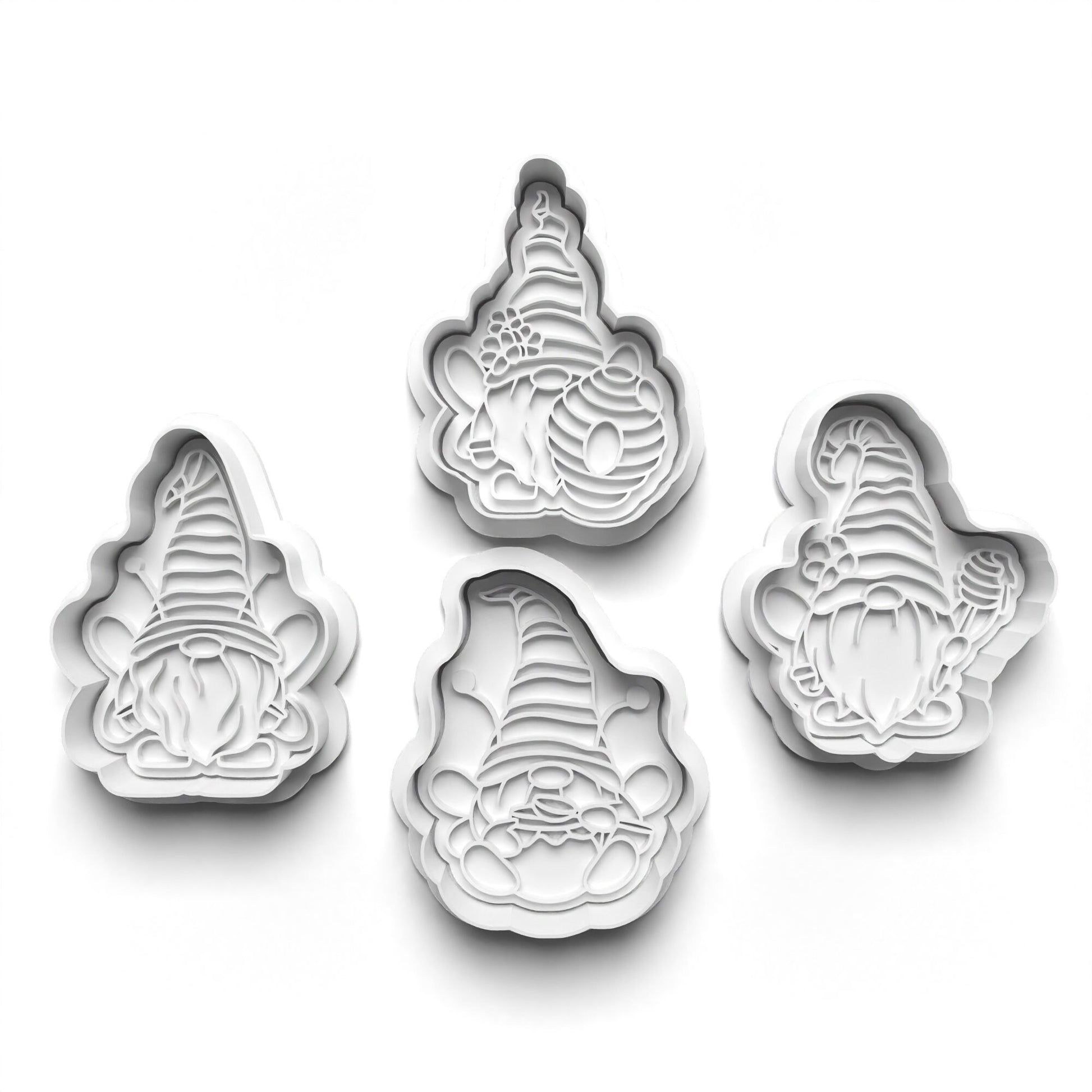 Gnome for the Holidays! Deck the Halls with our Festive Gnome Cookie Cutter Set!