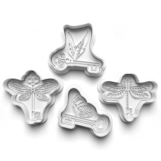 Unlock Enchantment with Our Flying Keys Cookie Cutter Set!