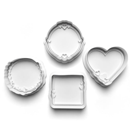 Frame Your Love with Our Valentine's Frames Cookie Cutter Set